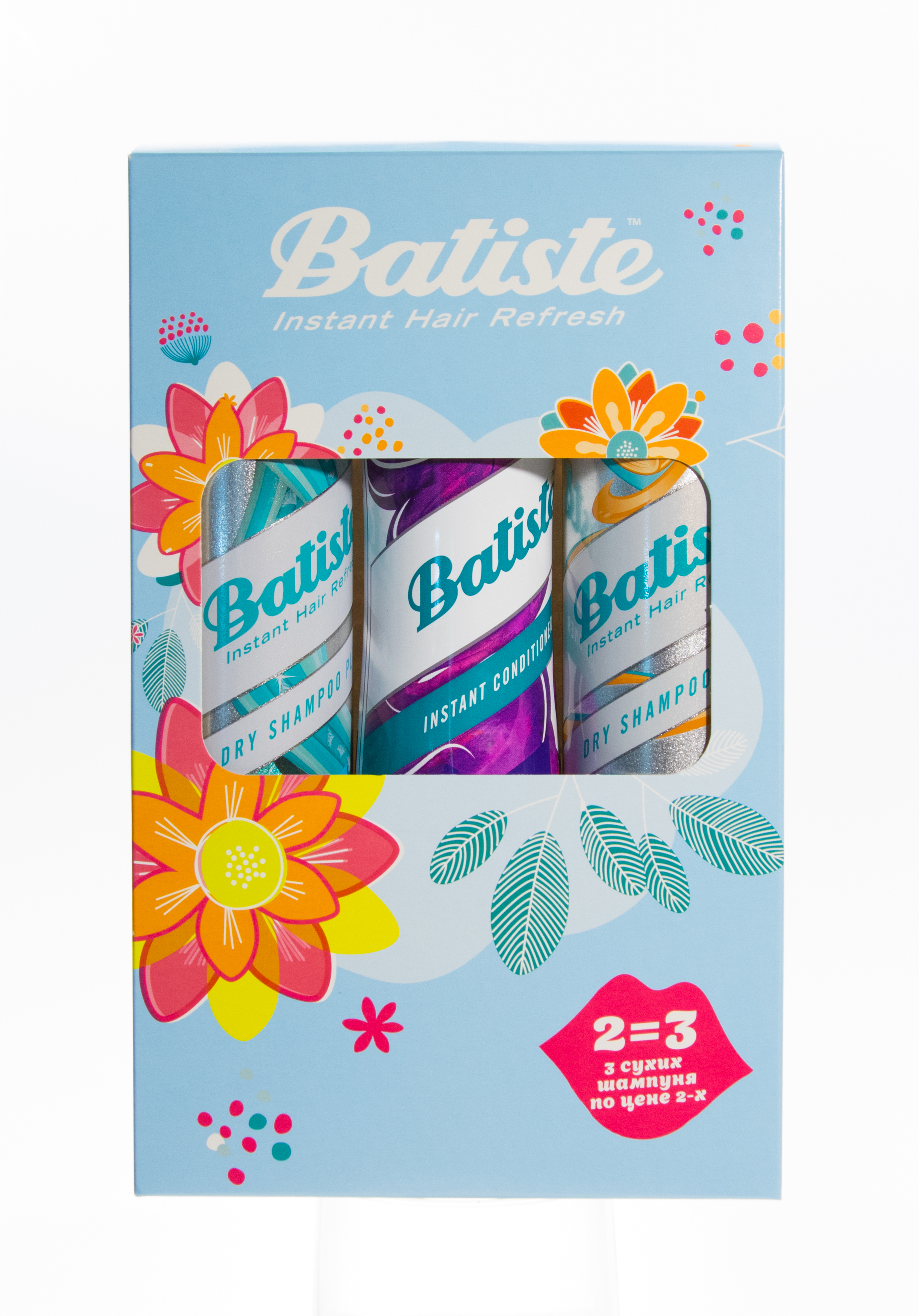 Батист Набор Сухих шампуней Strength&Shine 200 мл + Nourish&enrich 200 мл + Conditioner 200 мл (Batiste, Care) фото 0