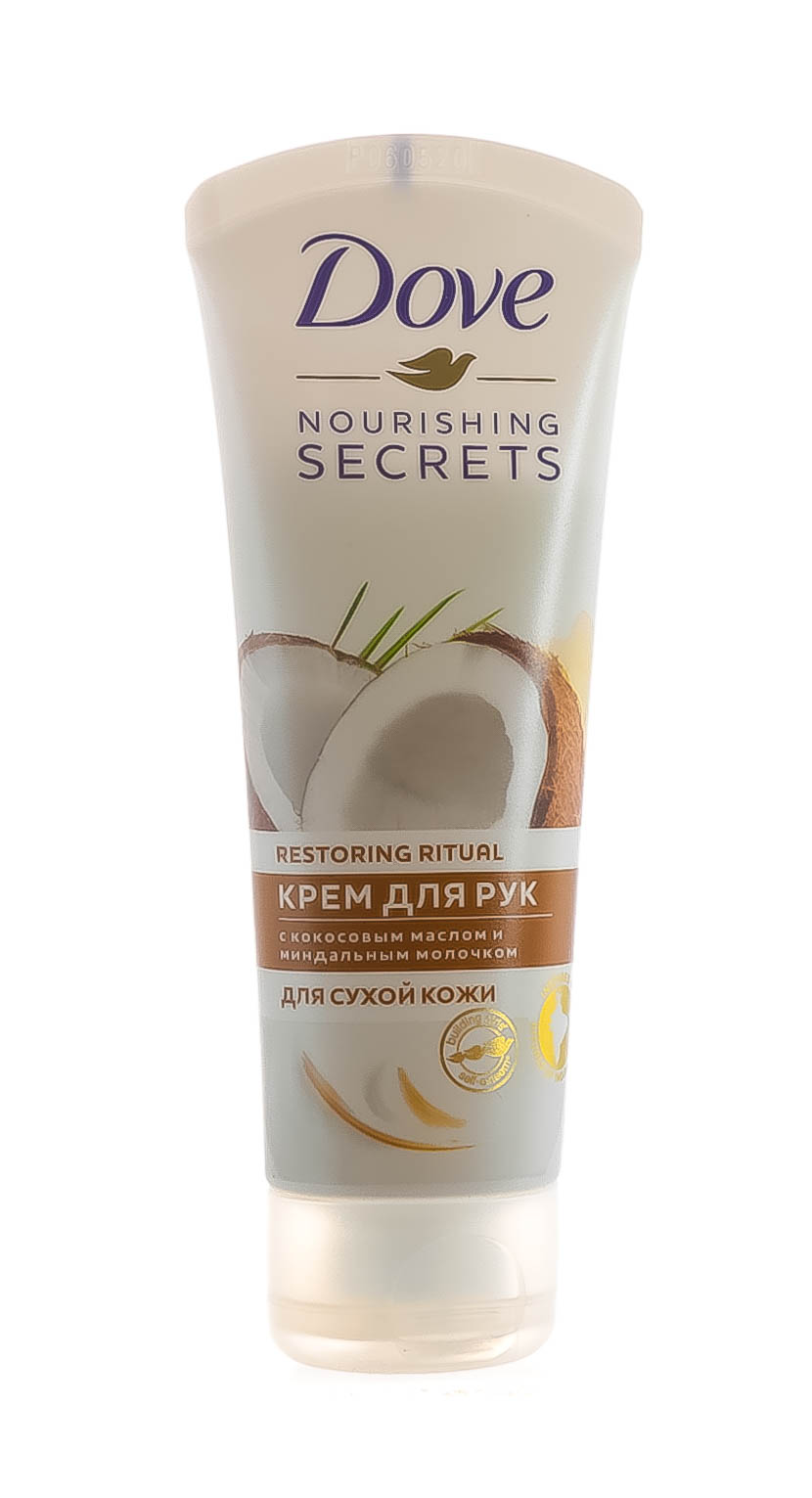 Дав Крем для рук кокосовое масло и миндальное молочко 75 мл (Dove, Для рук) фото 1