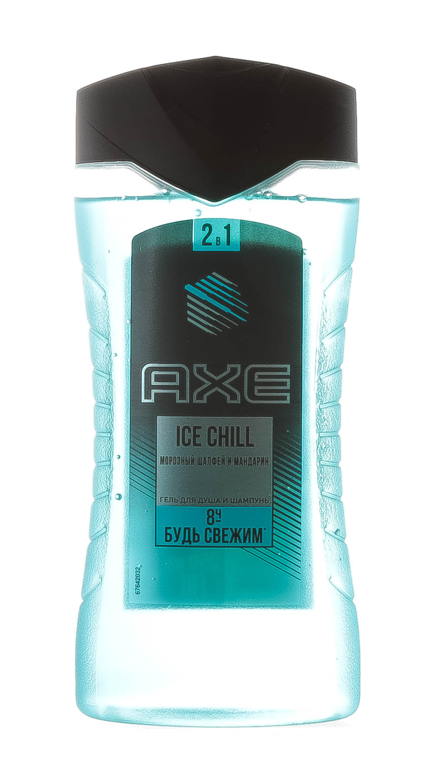 Акс Гель для душа и шампунь мужской Ice Chill 250 мл (Axe, Гели для душа) фото 1