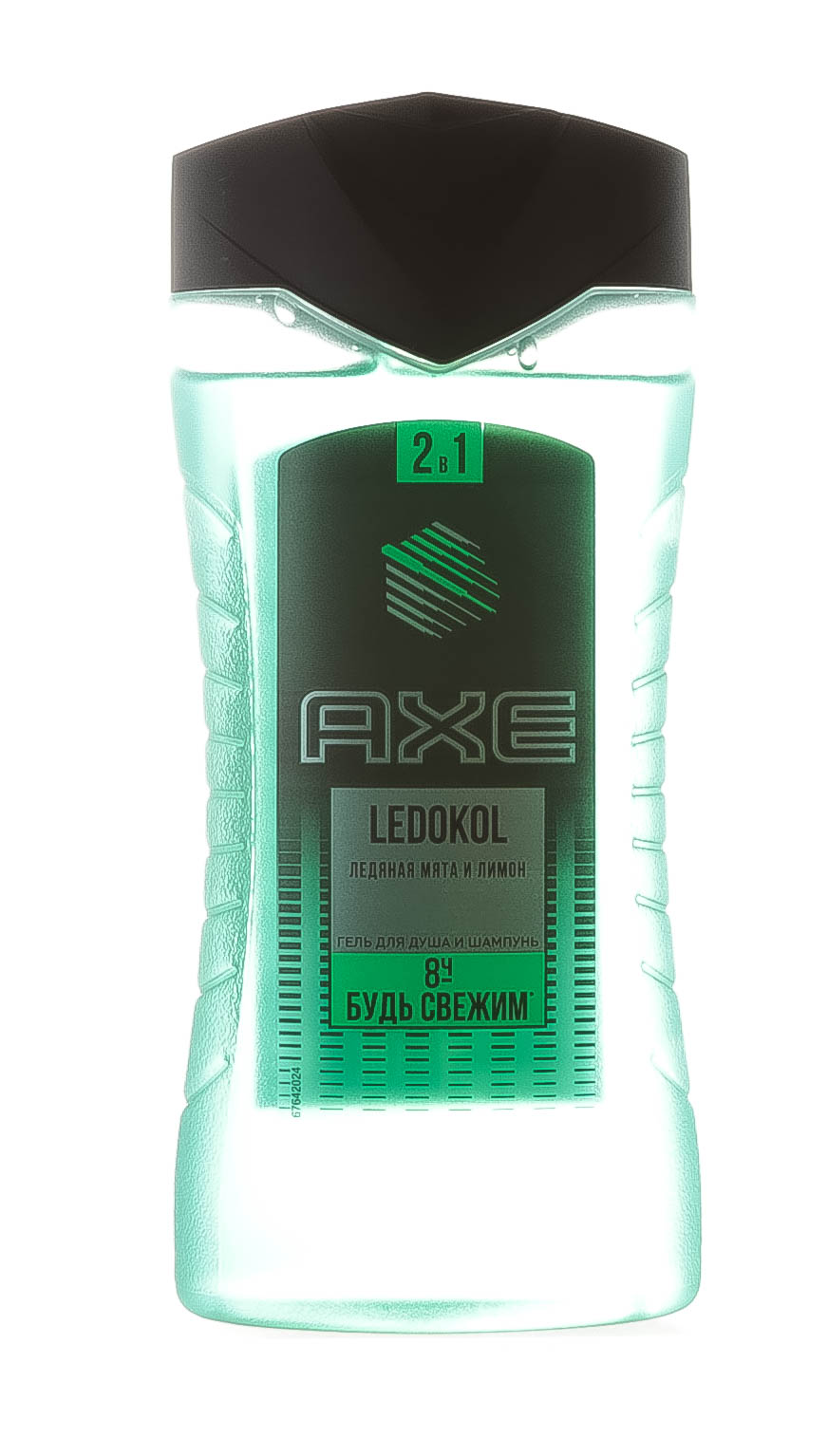 Акс Гель для душа и шампунь мужской Ледокол 250 мл (Axe, Гели для душа) фото 1