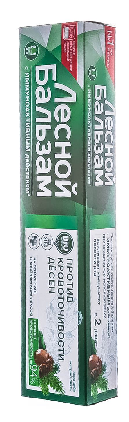  Зубная паста с корой дуба при кровоточивости десен 75 мл (Концерн Калина, Гигиена полости рта) фото 2