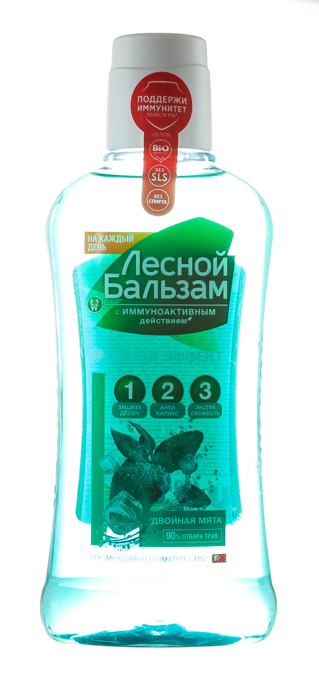  Ополаскиватель для десен с мятой и лесными травами для ежедневный уход  400 мл (Концерн Калина, Гигиена полости рта) фото 1