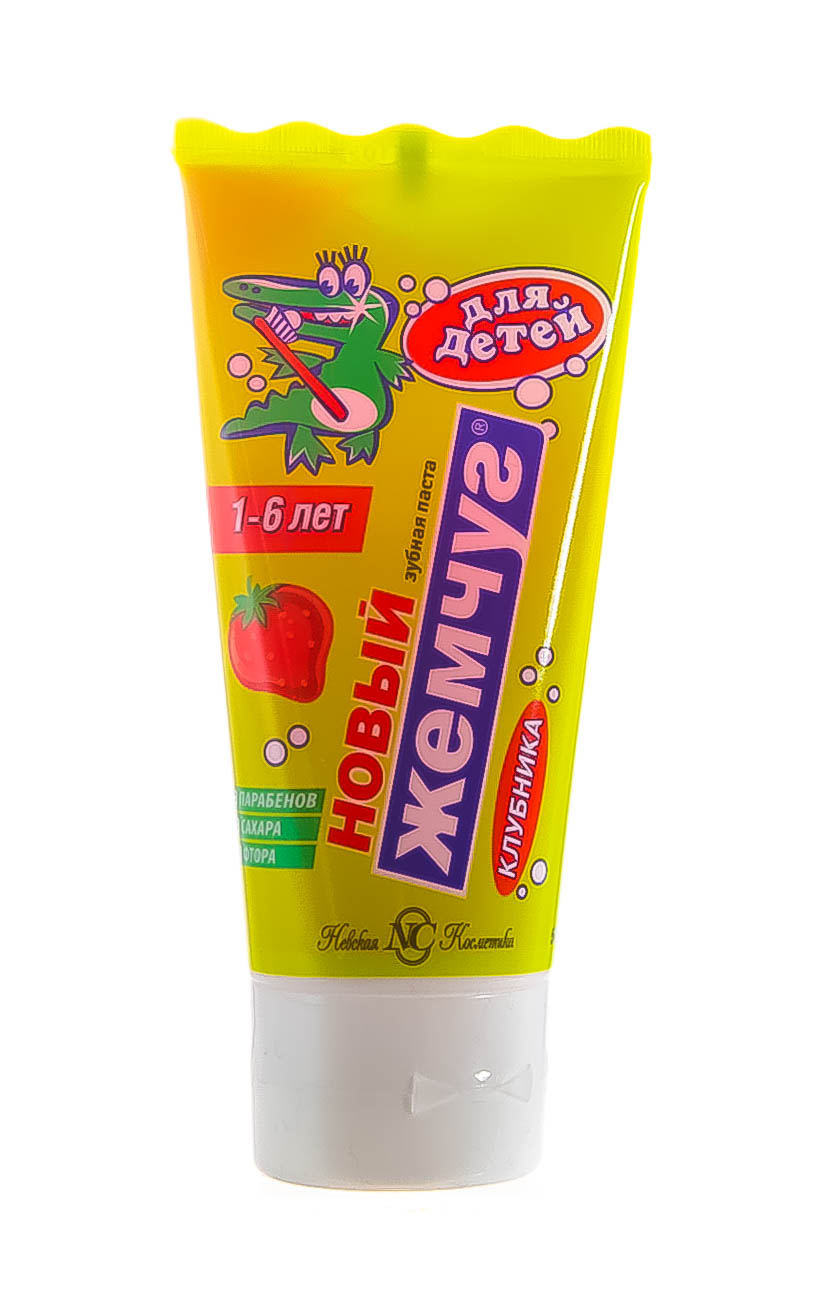  Зубная паста Для Детей Клубника 50 мл (Невская косметика, Уход за полостью рта) фото 1