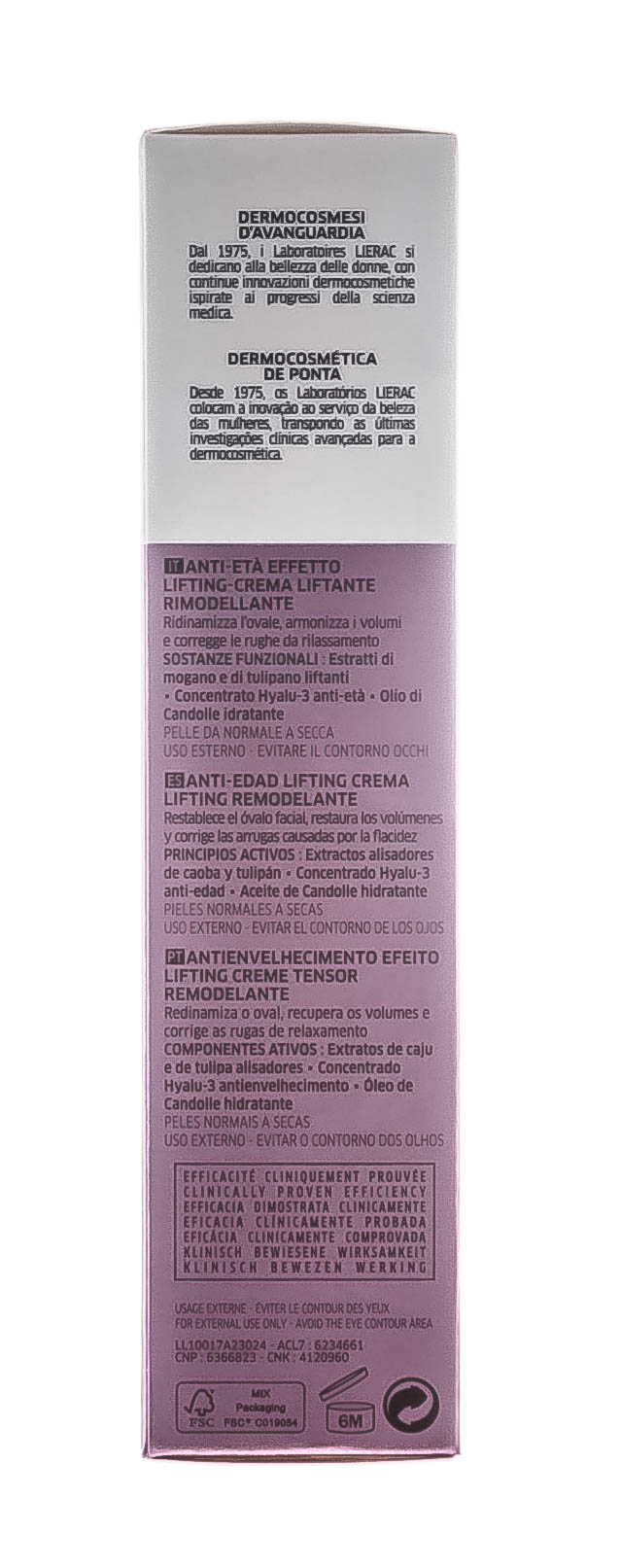 Лиерак Ремоделирующий дневной крем-лифтинг, 30 мл (Lierac, Lift Integral) фото 3