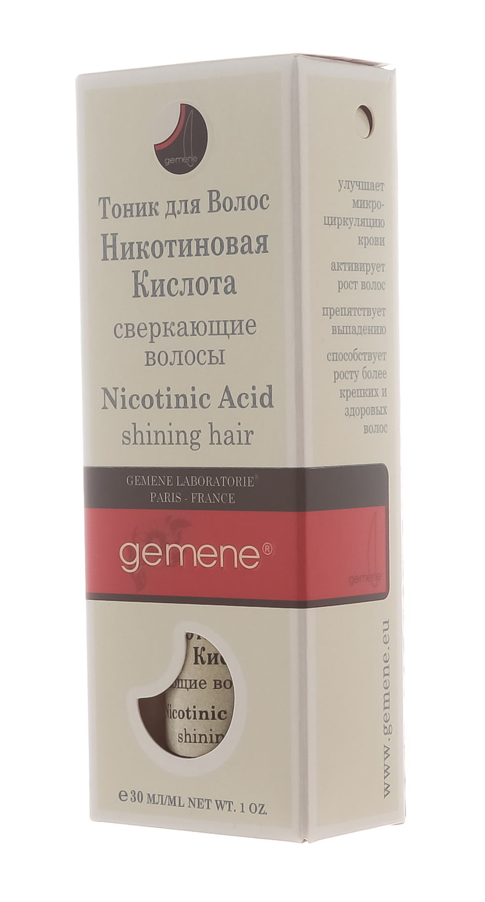 ДНЦ Косметика Тоник с никотиновой кислотой для волос, 30 мл (DNC Kosmetika, Gemene) фото 5