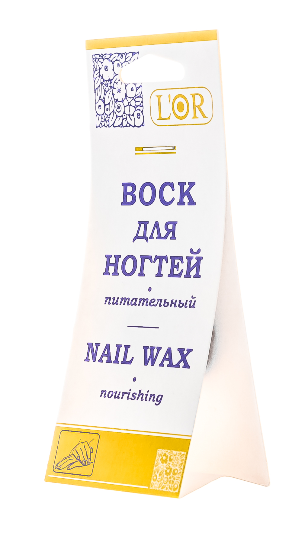 ДНЦ Косметика Воск для ногтей питательный, 5 мл (DNC Kosmetika, L'Or) фото 4
