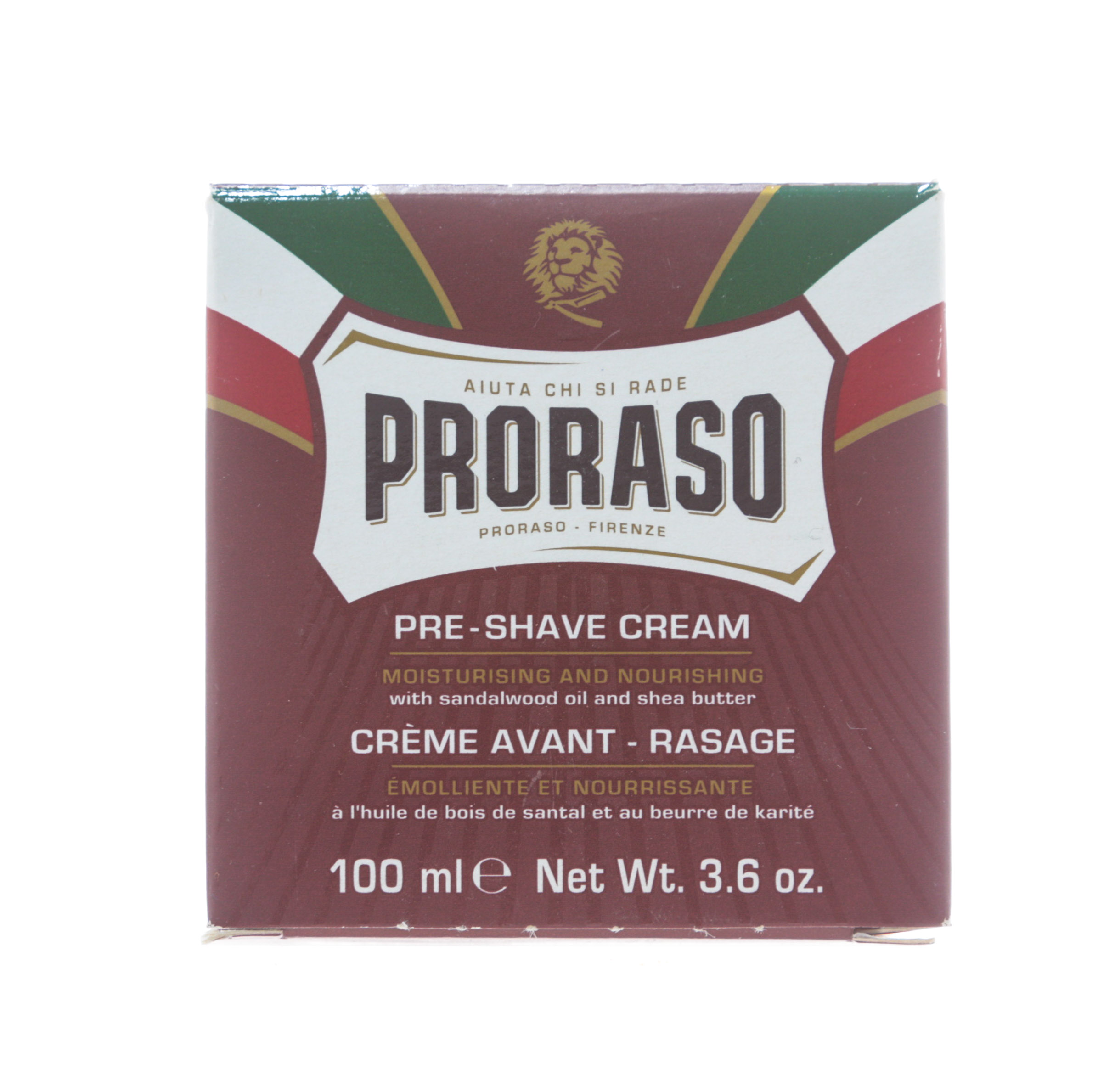 Прорасо Питательный крем до бритья с маслом сандала и маслом ши, 100 мл (Proraso, Для бритья) фото 1