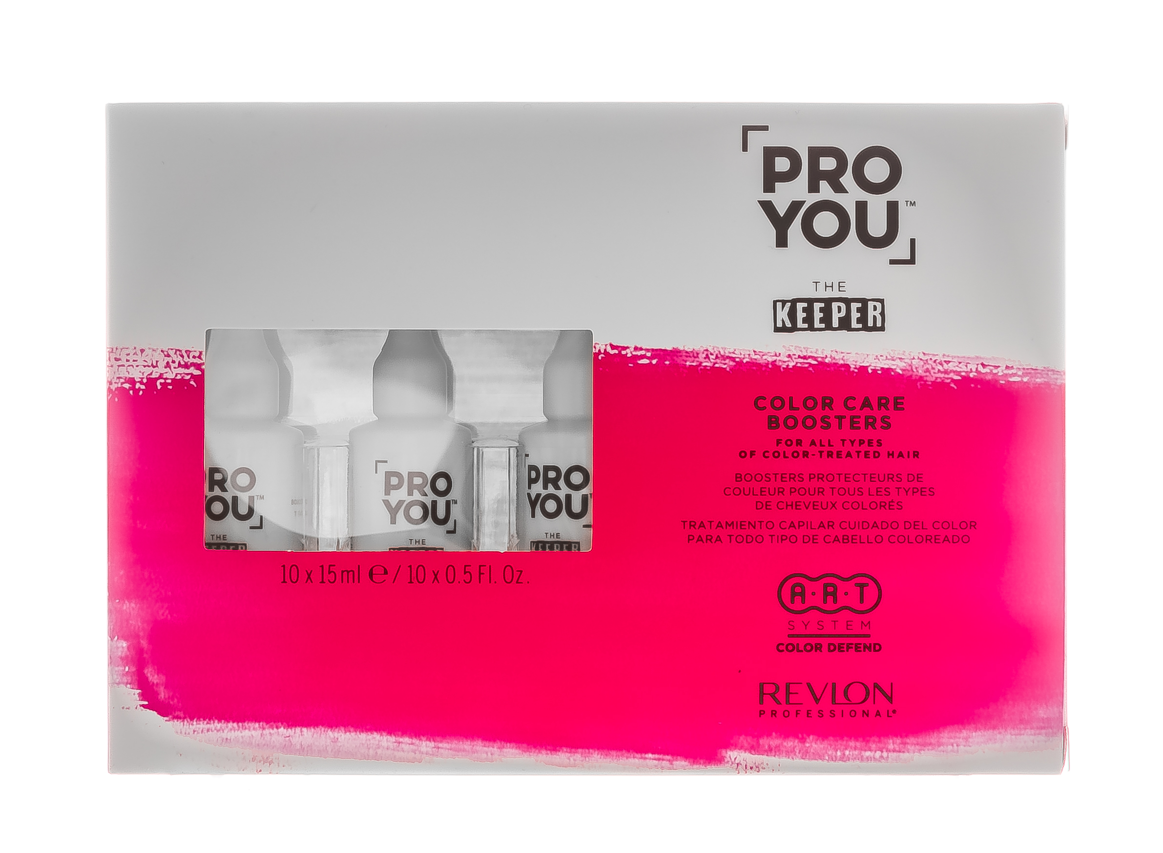 Купить Revlon Professional Бустер защита цвета для всех типов окрашенных волос Color Care Boosters, 10 шт * 15 мл (Revlon Professional, Pro You), США