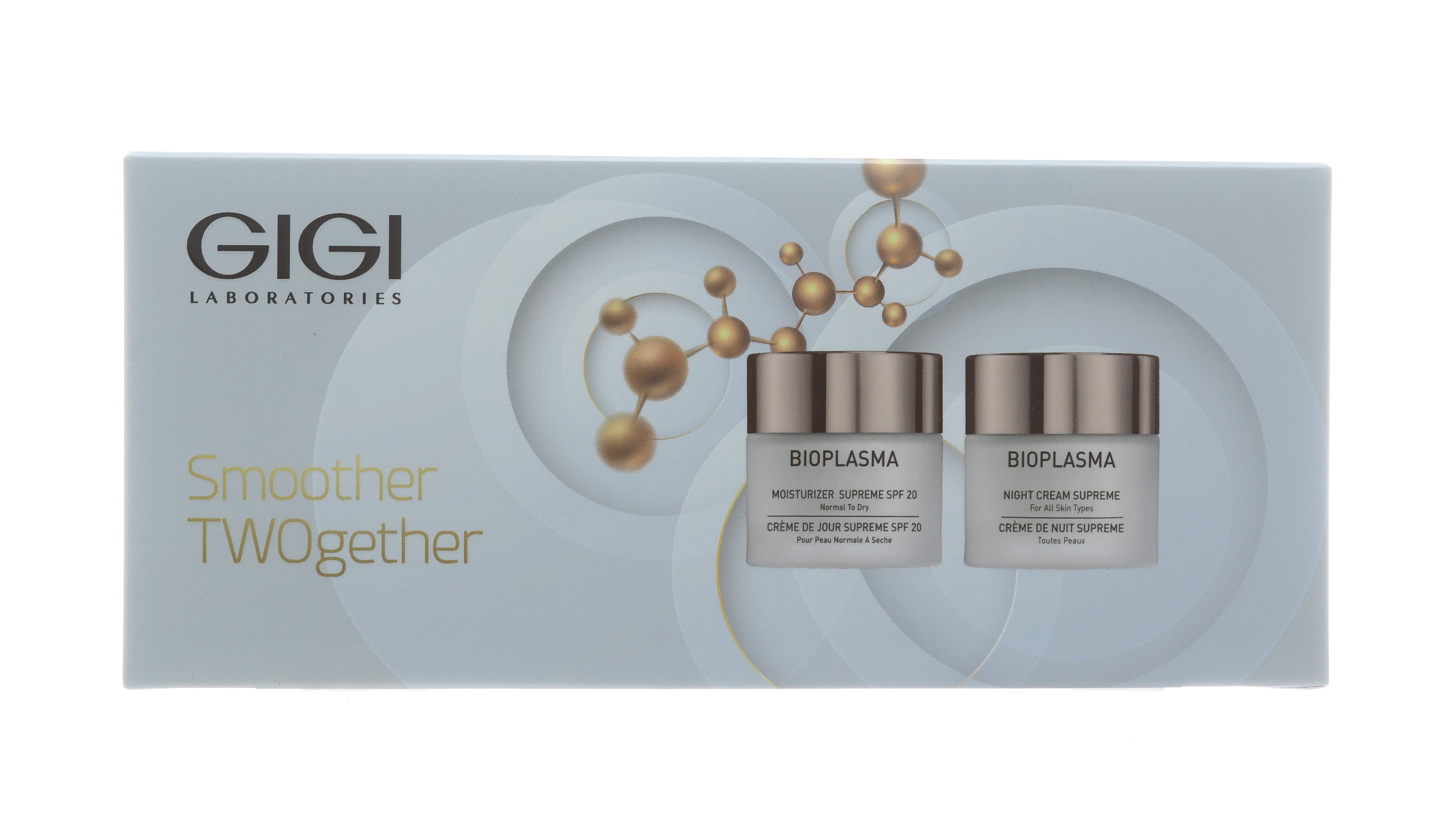 ДжиДжи Набор домашний Home Care (крем дневной 50 мл + крем ночной 50 мл) (GiGi, Bioplasma) фото 1