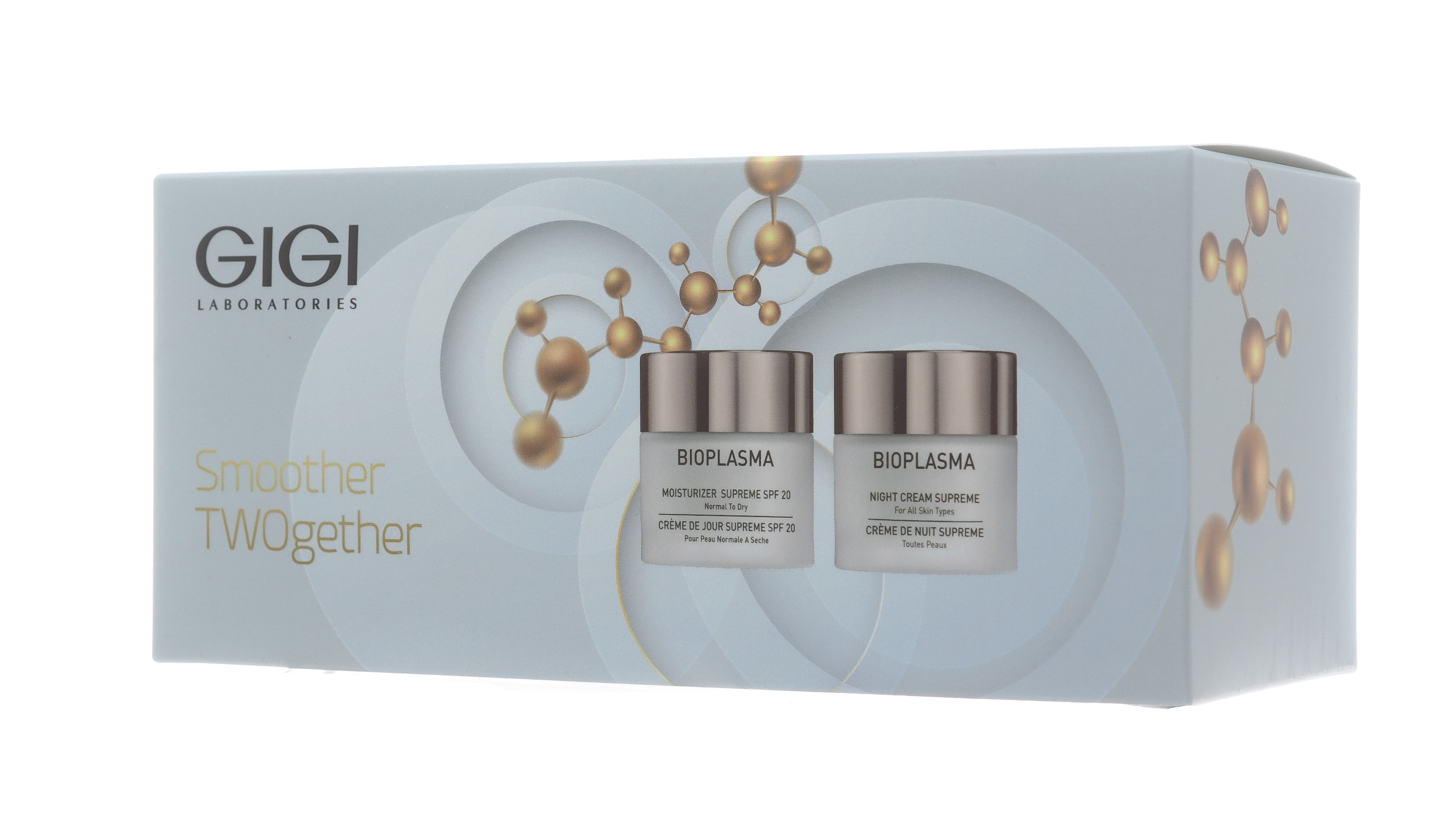 ДжиДжи Набор домашний Home Care (крем дневной 50 мл + крем ночной 50 мл) (GiGi, Bioplasma) фото 2