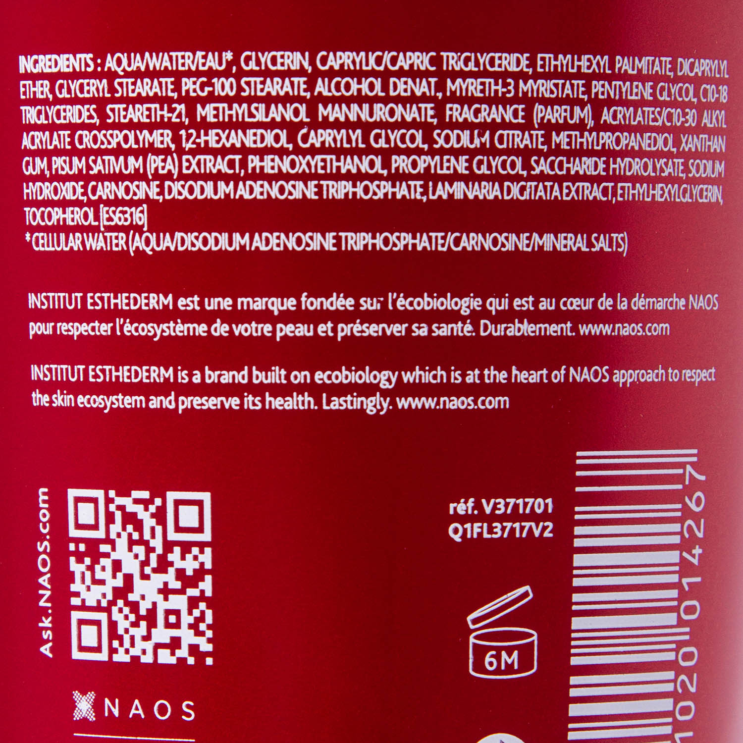 Институт Эстедерм Увлажняющее молочко для упругости кожи тела Extra - Firming Hydrating Lotion, 400 мл (Institut Esthederm, Body) фото 3