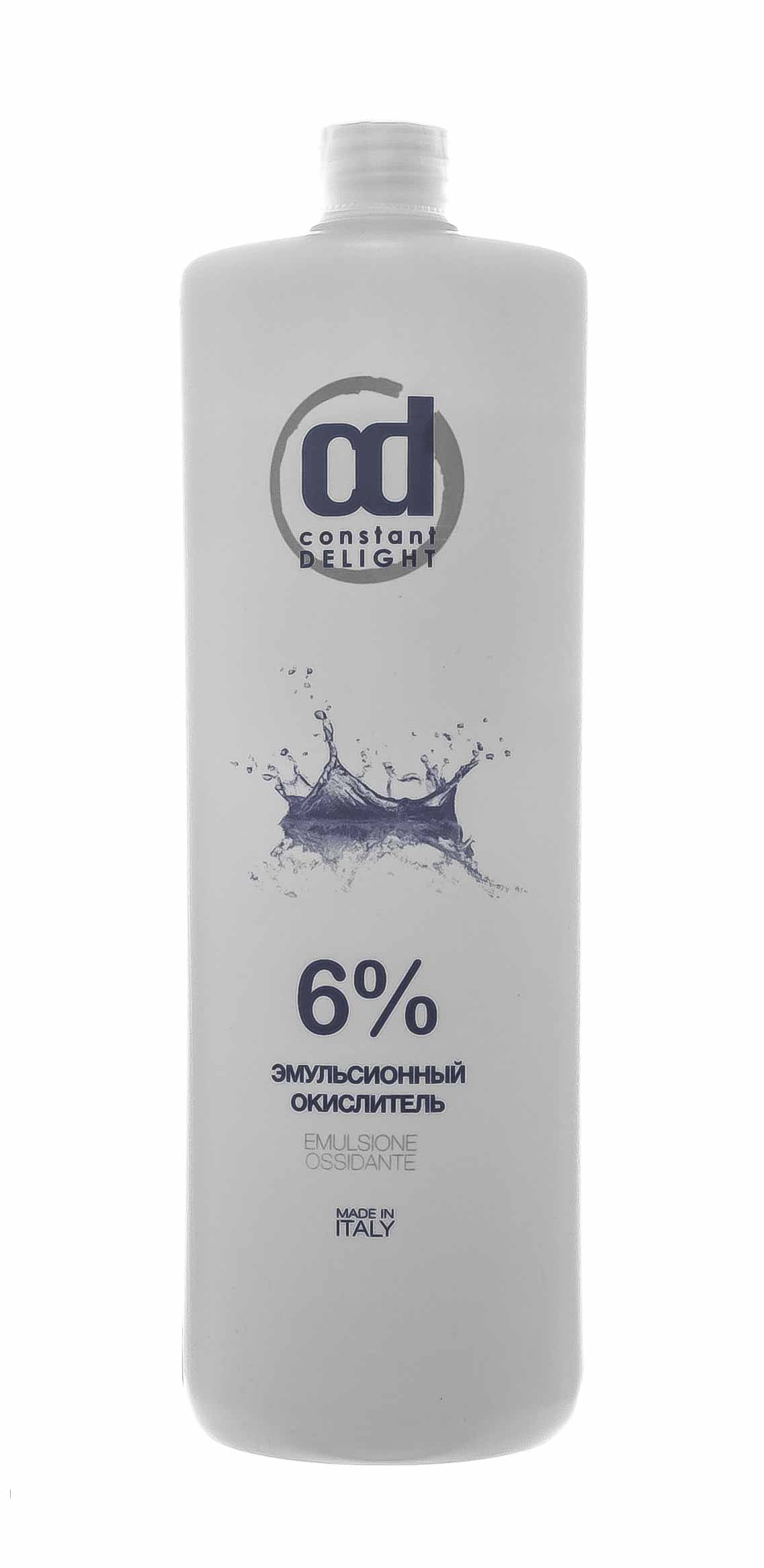 Констант Делайт Эмульсионный окислитель 6% 1000 мл Белый (Constant Delight, Окрашивание и осветление) фото 1
