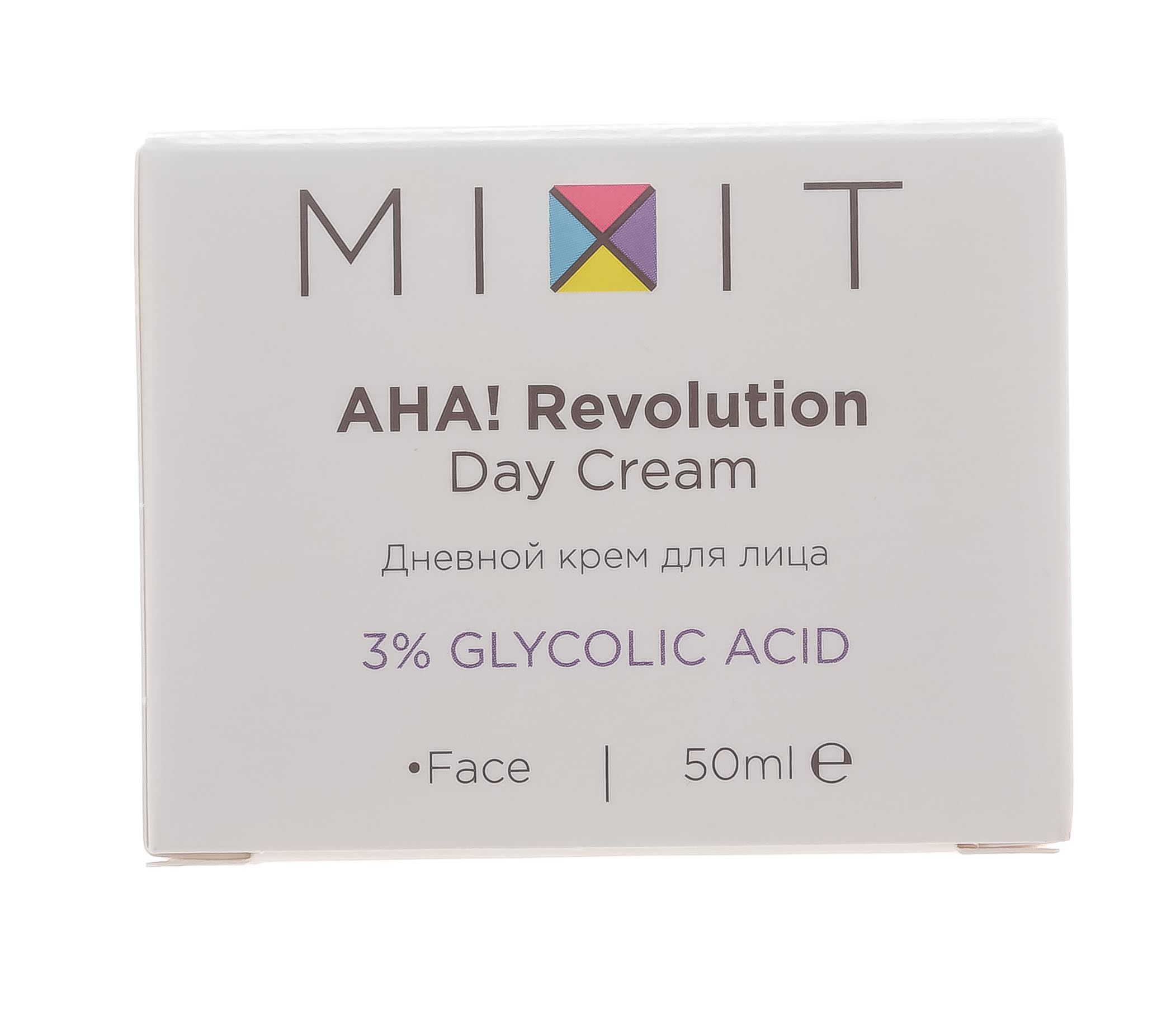 Миксит Дневной крем AHA! Revolution glycolic 3%, 50 мл (Mixit, Для лица) фото 1