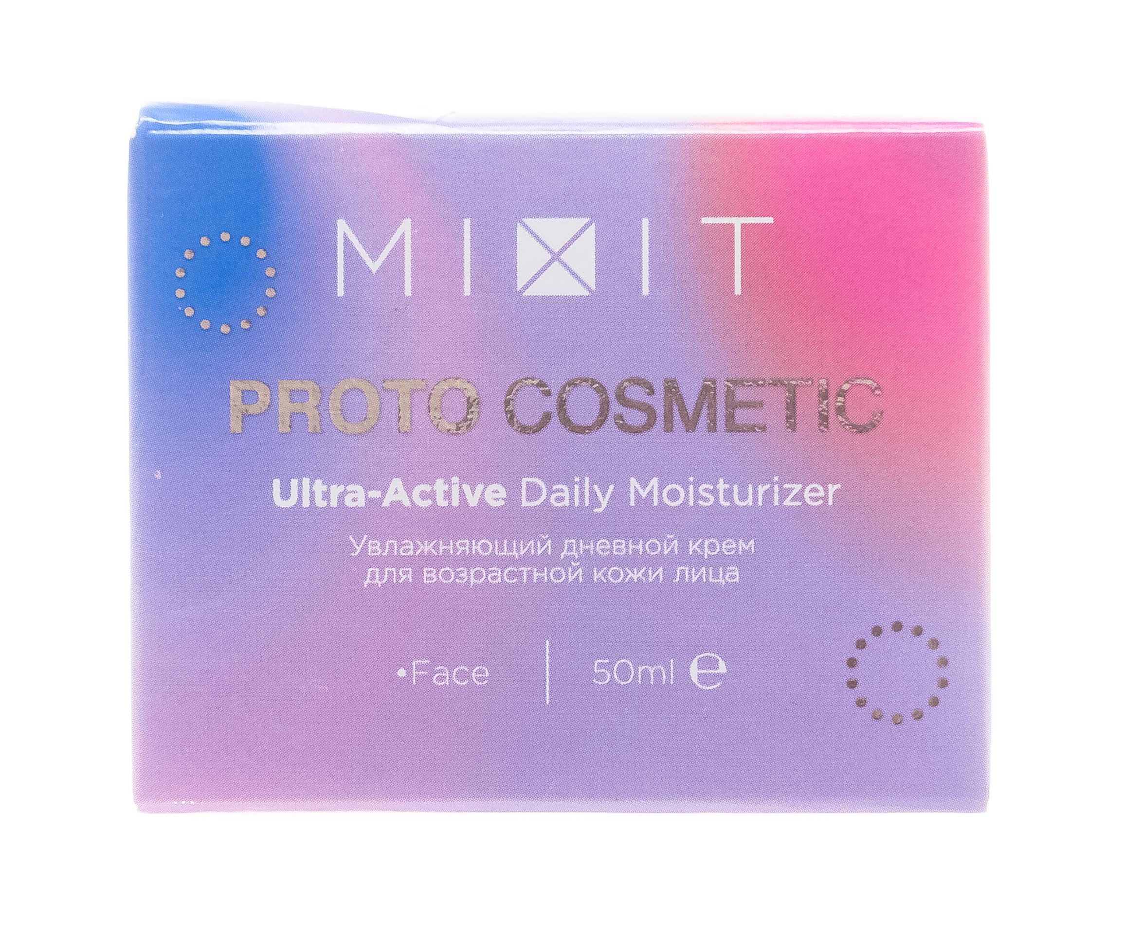 Миксит Увлажняющий дневной крем Proto Cosmetic для возрастной кожи лица, 50 мл (Mixit, Для лица) фото 1