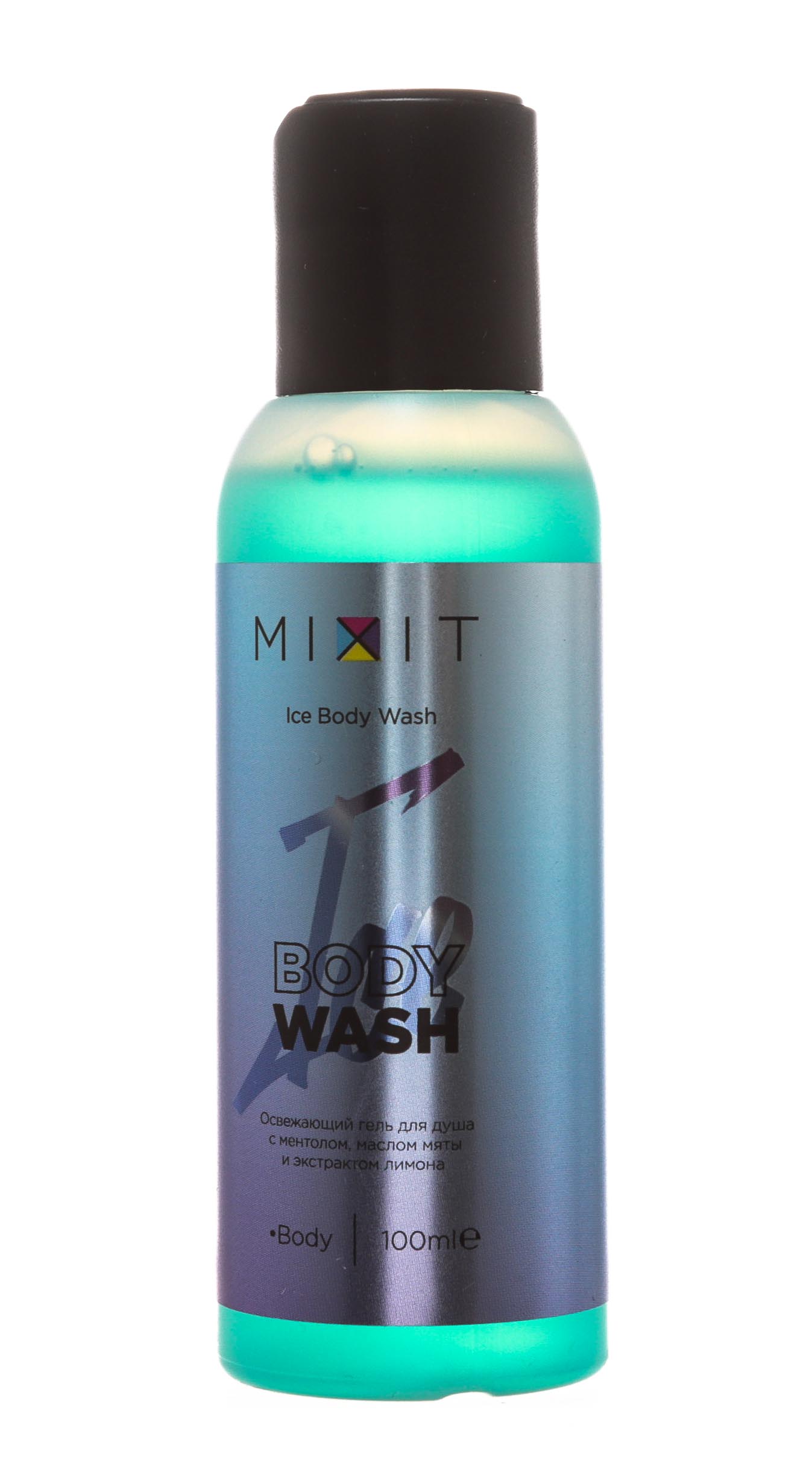 Миксит Освежающий гель для душа с ментолом, 100 мл (Mixit, Для тела) фото 1