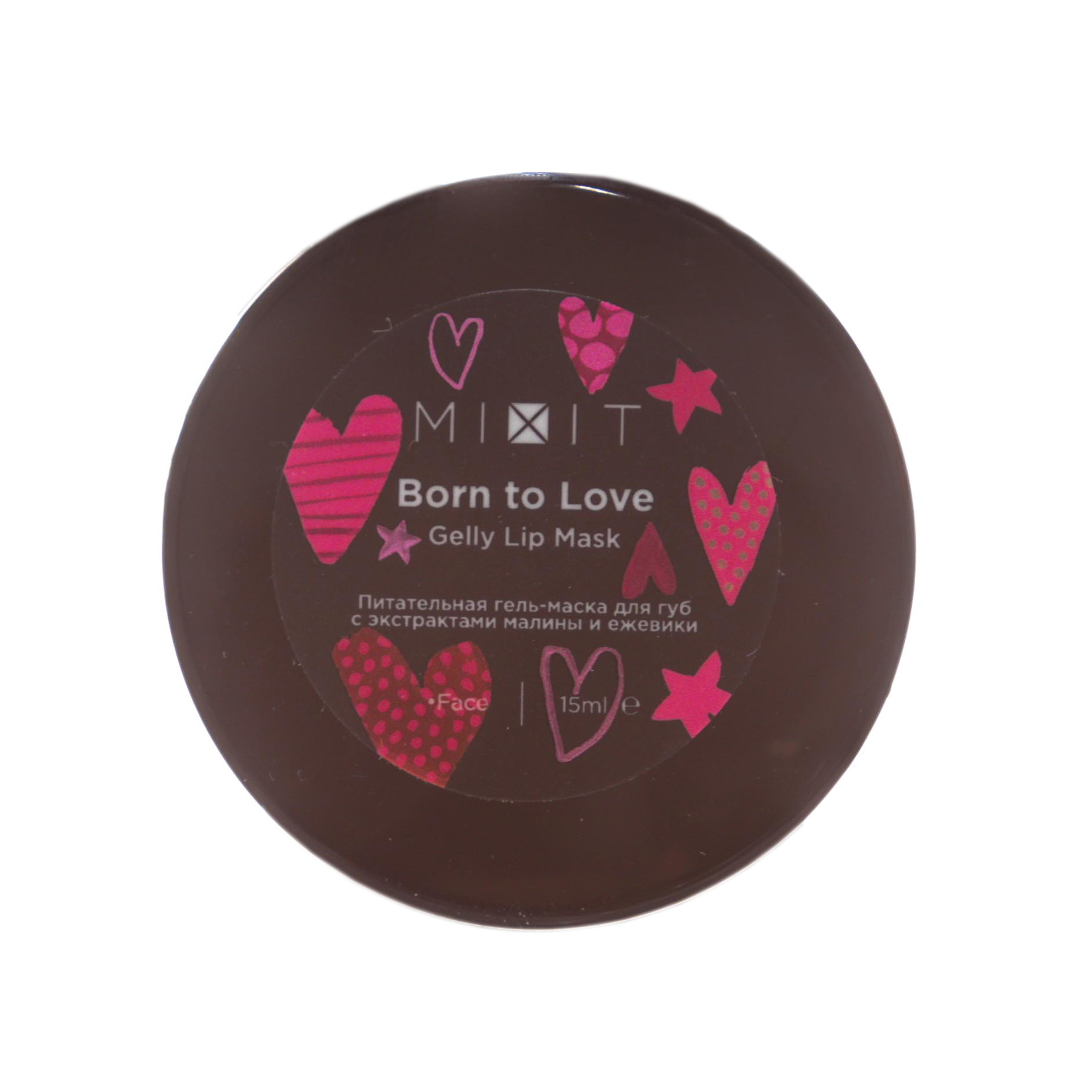 Миксит Питательная гель-маска для губ Born to Love с экстрактами малины и ежевики, 15 мл (Mixit, Для лица) Миксит Питательная гель-маска для губ Born to Love с экстрактами малины и ежевики, 15 мл (Mixit, Для лица) фото 1