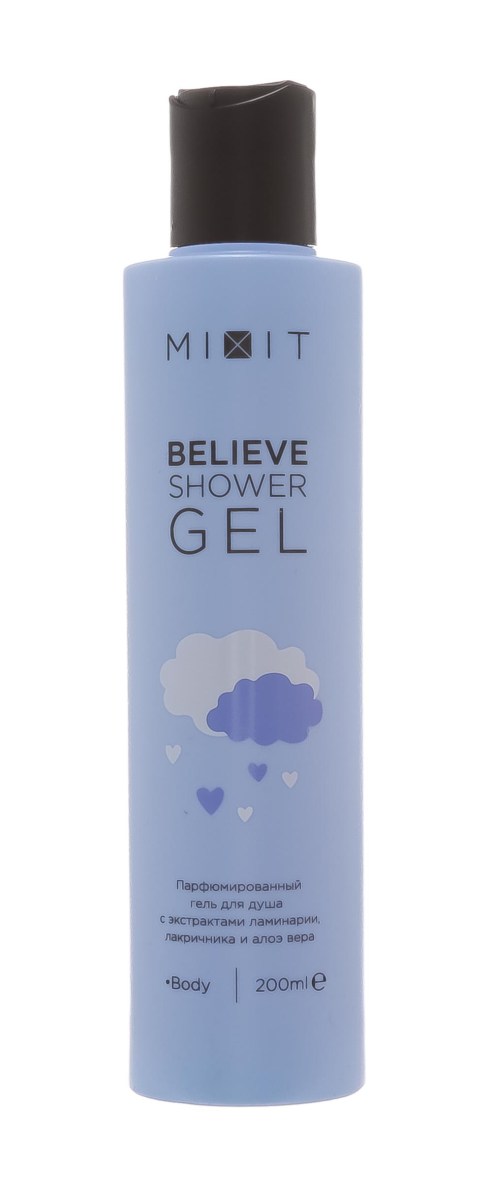 Миксит Парфюмированный гель для душа Believe, 200 мл (Mixit, Для тела) фото 1
