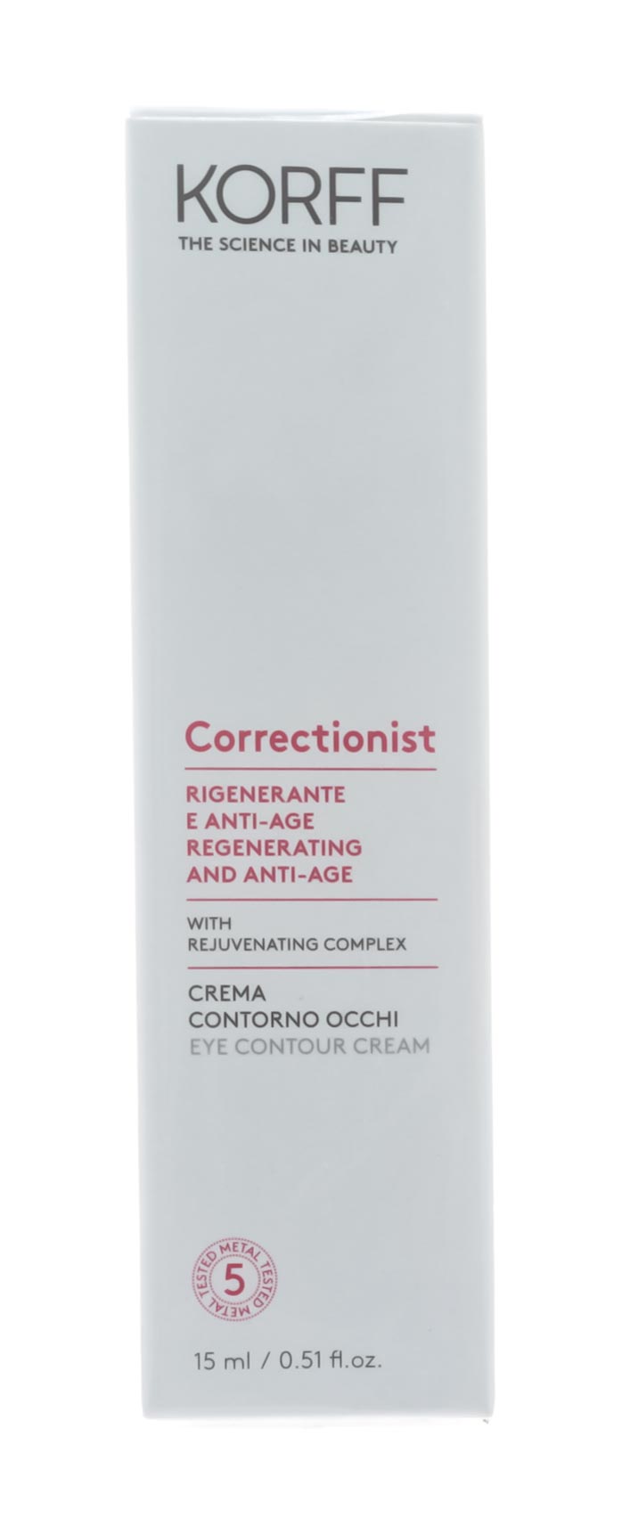 Корфф Крем для контура глаз, 15 мл (Korff, Коррекционист) фото 1