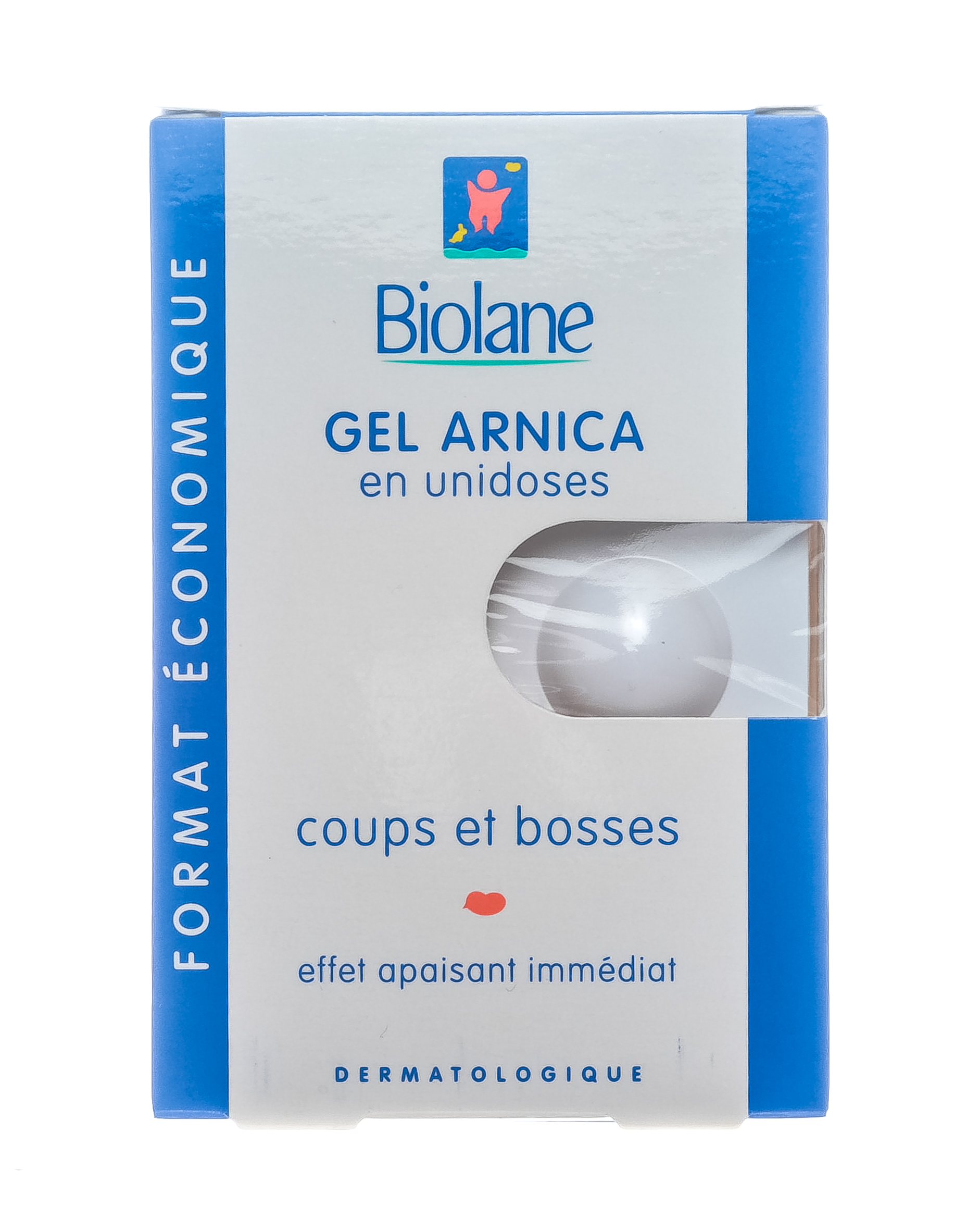 Биолан Гель от ушибов и синяков на основе арники в мини дозах для маленьких непосед 12 капсул х 1 мл (Biolane, Уход за детской кожей) фото 1