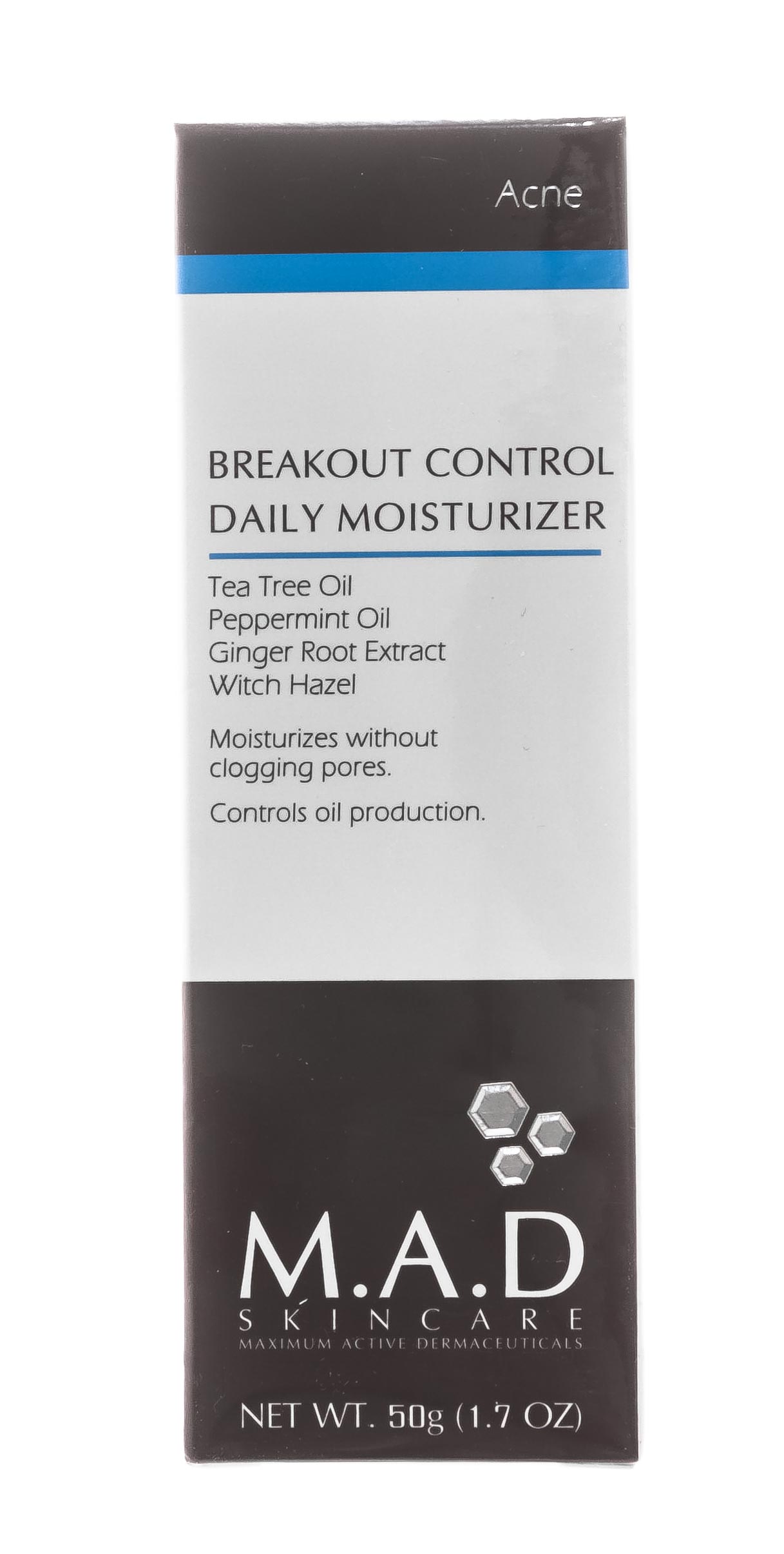Мад Увлажняющий крем с эффектом устранения раздражений, 50 мл (M.A.D., Acne) фото 1