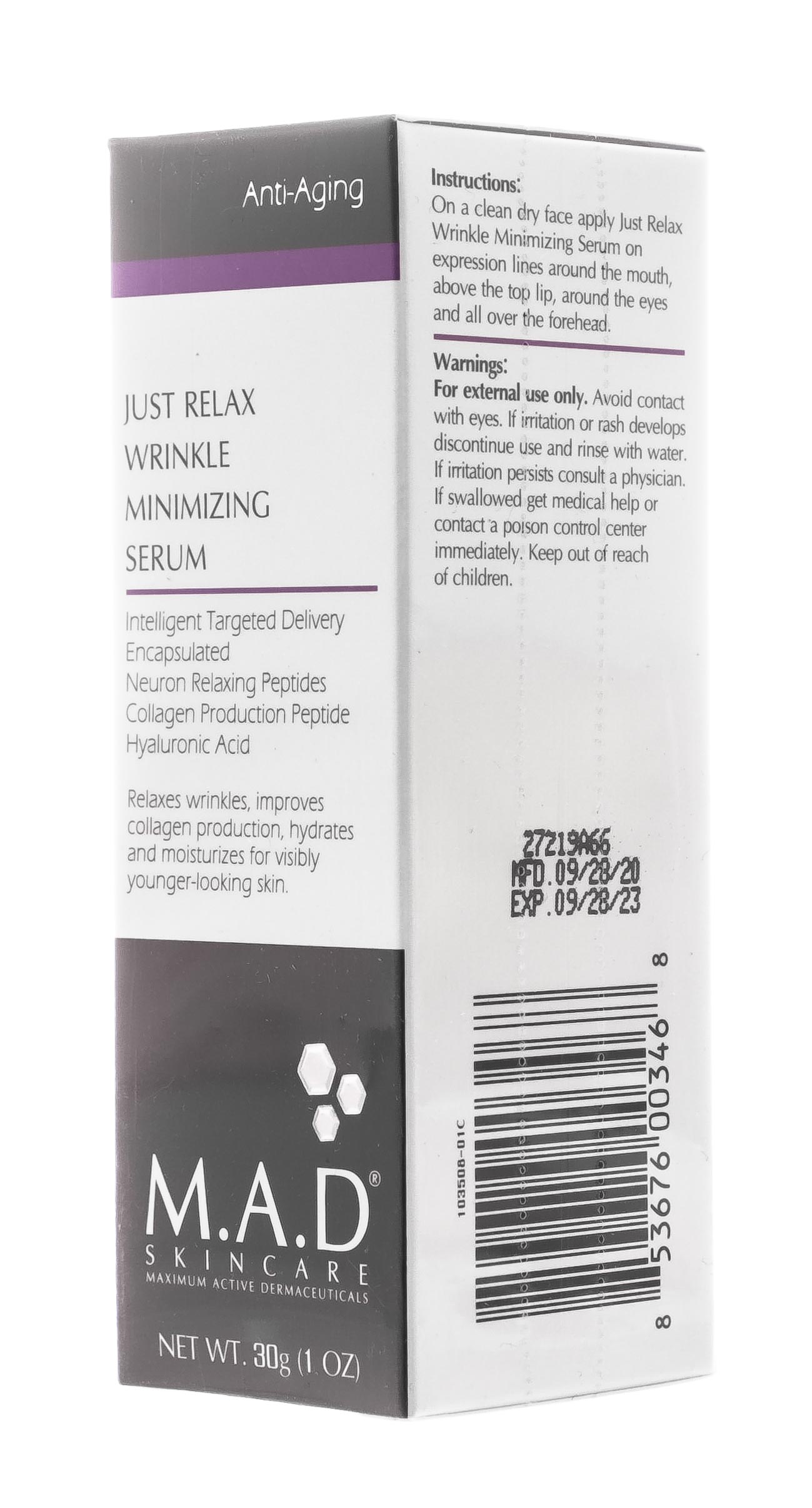 Мад Сыворотка с ботулоподобным эффектом, 30 мл (M.A.D., Anti-Age) фото 2