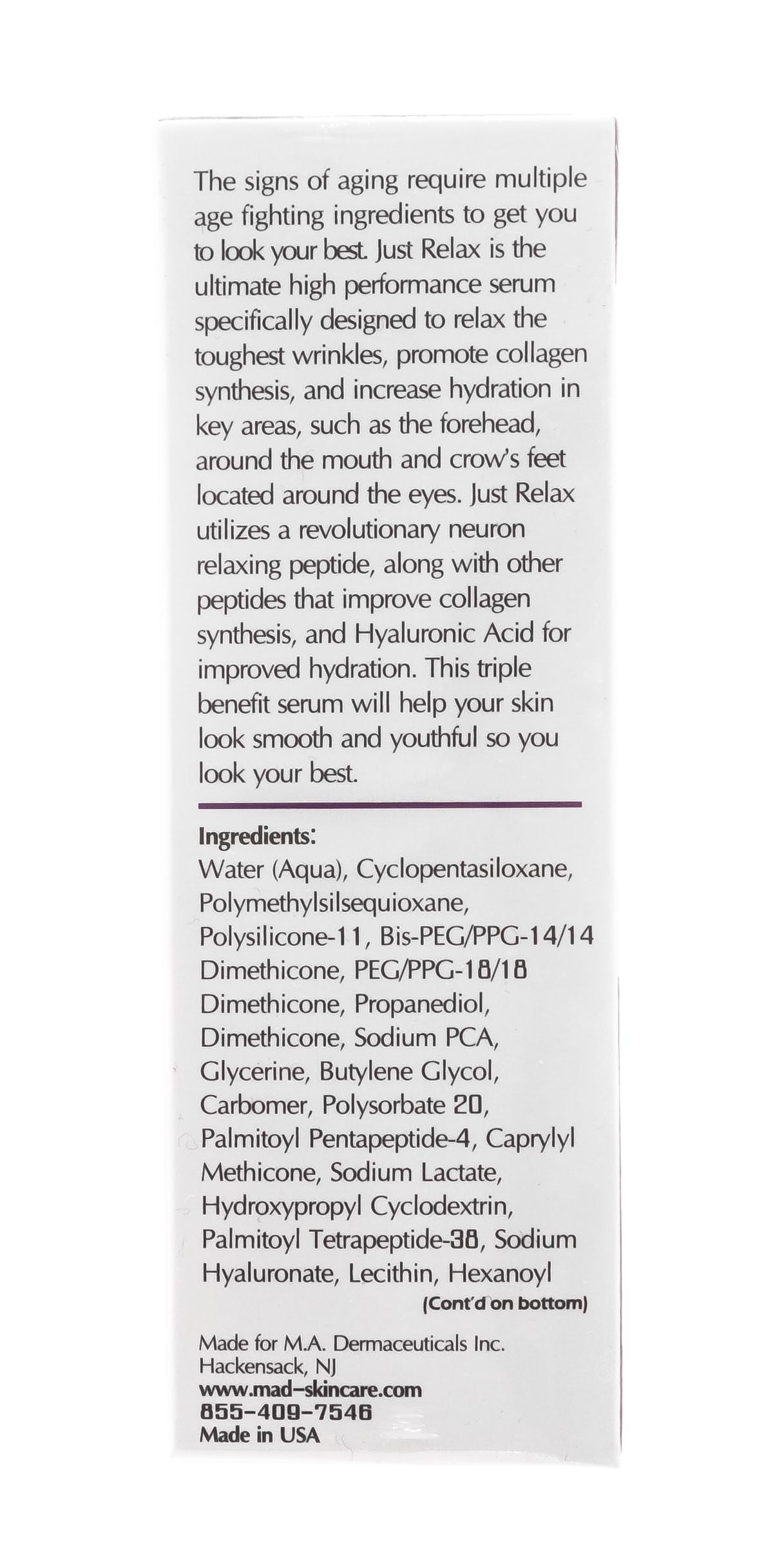 Мад Сыворотка с ботулоподобным эффектом, 30 мл (M.A.D., Anti-Age) фото 4