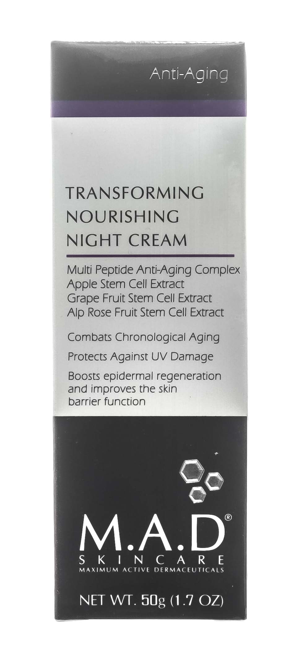 Мад Омолаживающий питательный ночной крем 50 гр (M.A.D., Anti-Age) фото 1