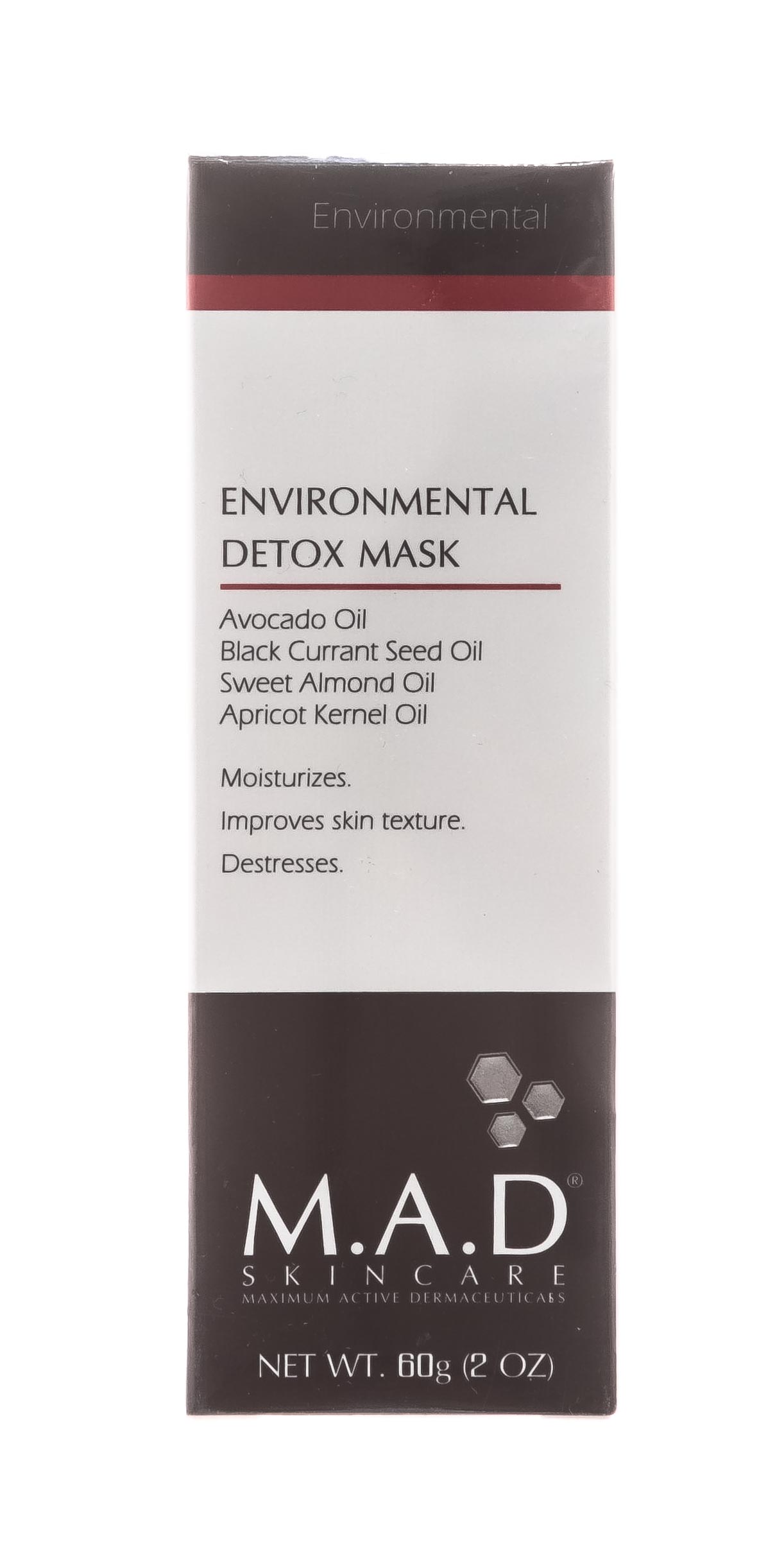 Мад Детоксицирующая очищающая маска, 60 мл (M.A.D., Environmental) фото 1