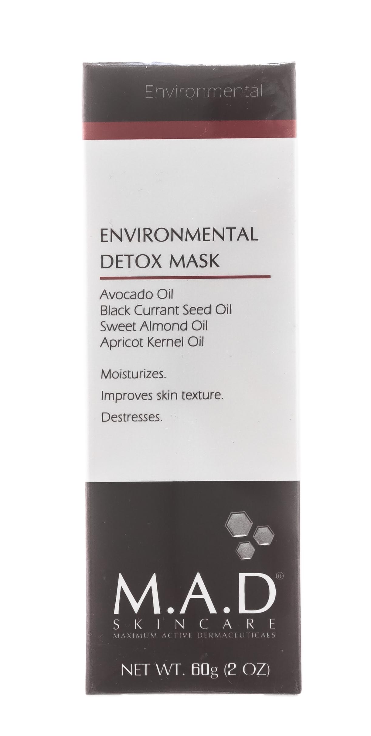 Мад Детоксицирующая очищающая маска, 60 мл (M.A.D., Environmental) фото 2
