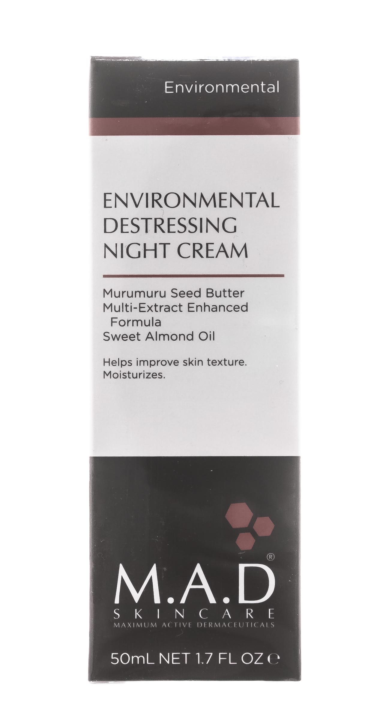 Мад Восстанавливающий ночной крем антистресс, 50 г (M.A.D., Environmental) фото 1