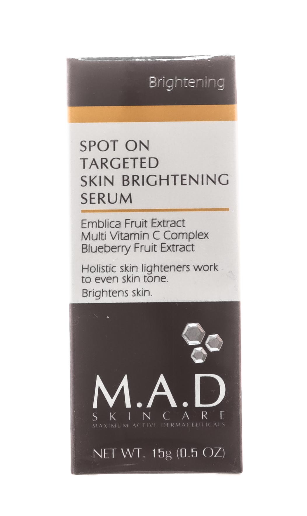 Мад Сыворотка для локального использования с эффектом выравнивания тона кожи, 15 гр (M.A.D., Brightening) фото 1