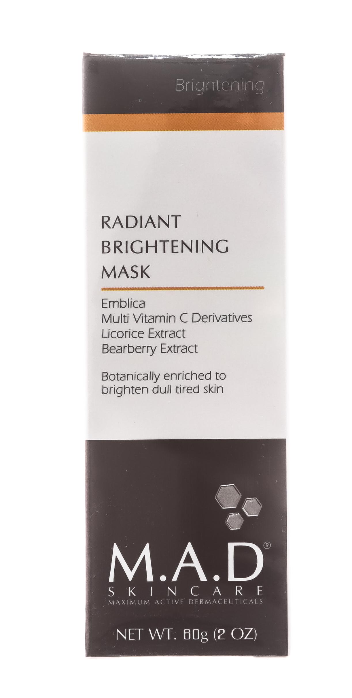 Мад Восстанавливающая маска для нормализации тона кожи, 60 г (M.A.D., Brightening) фото 1