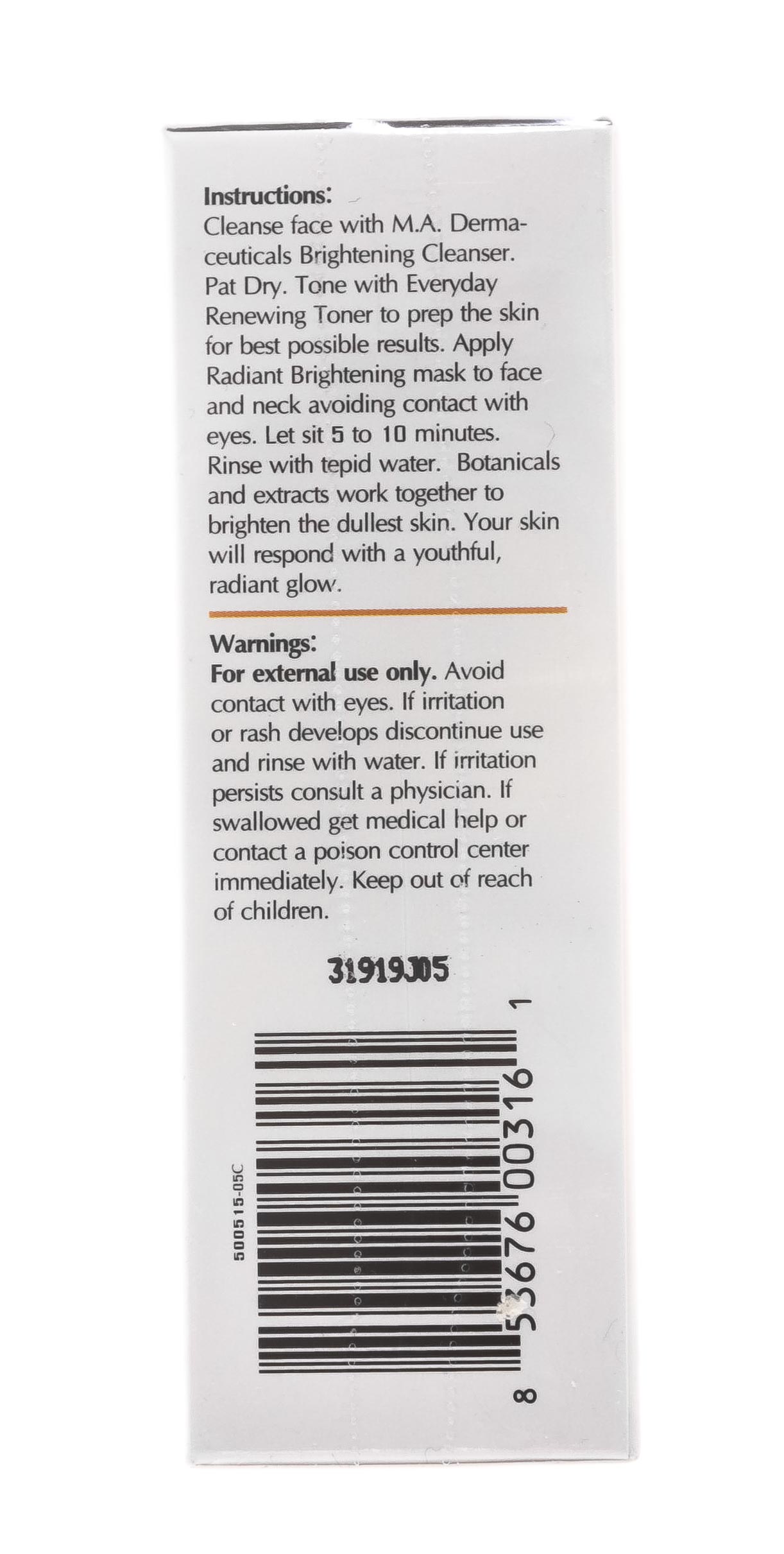 Мад Восстанавливающая маска для нормализации тона кожи, 60 г (M.A.D., Brightening) фото 3