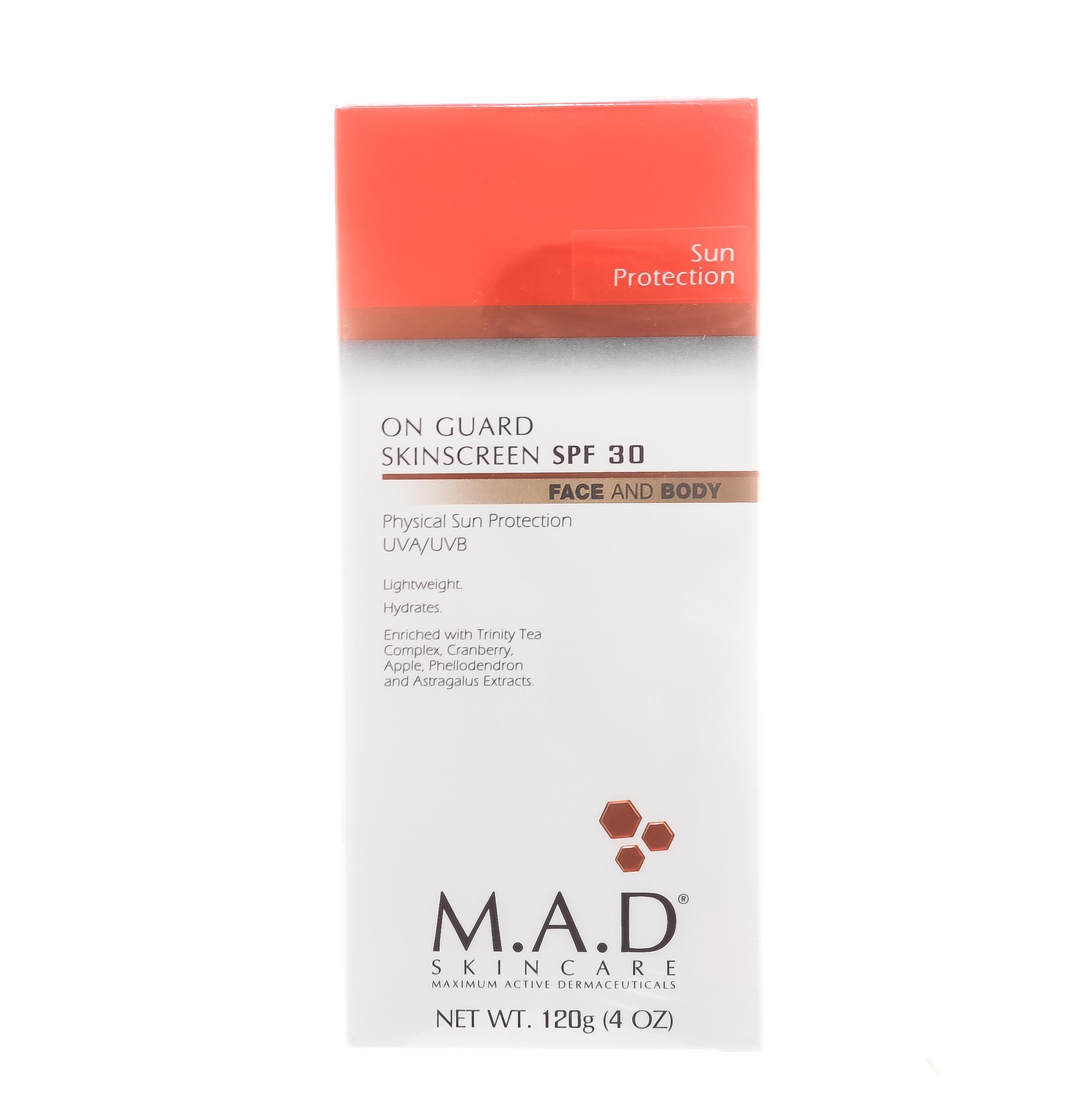 Мад Защитный крем для лица и тела spf 30, 120 мл (M.A.D., Sun Protection) фото 1
