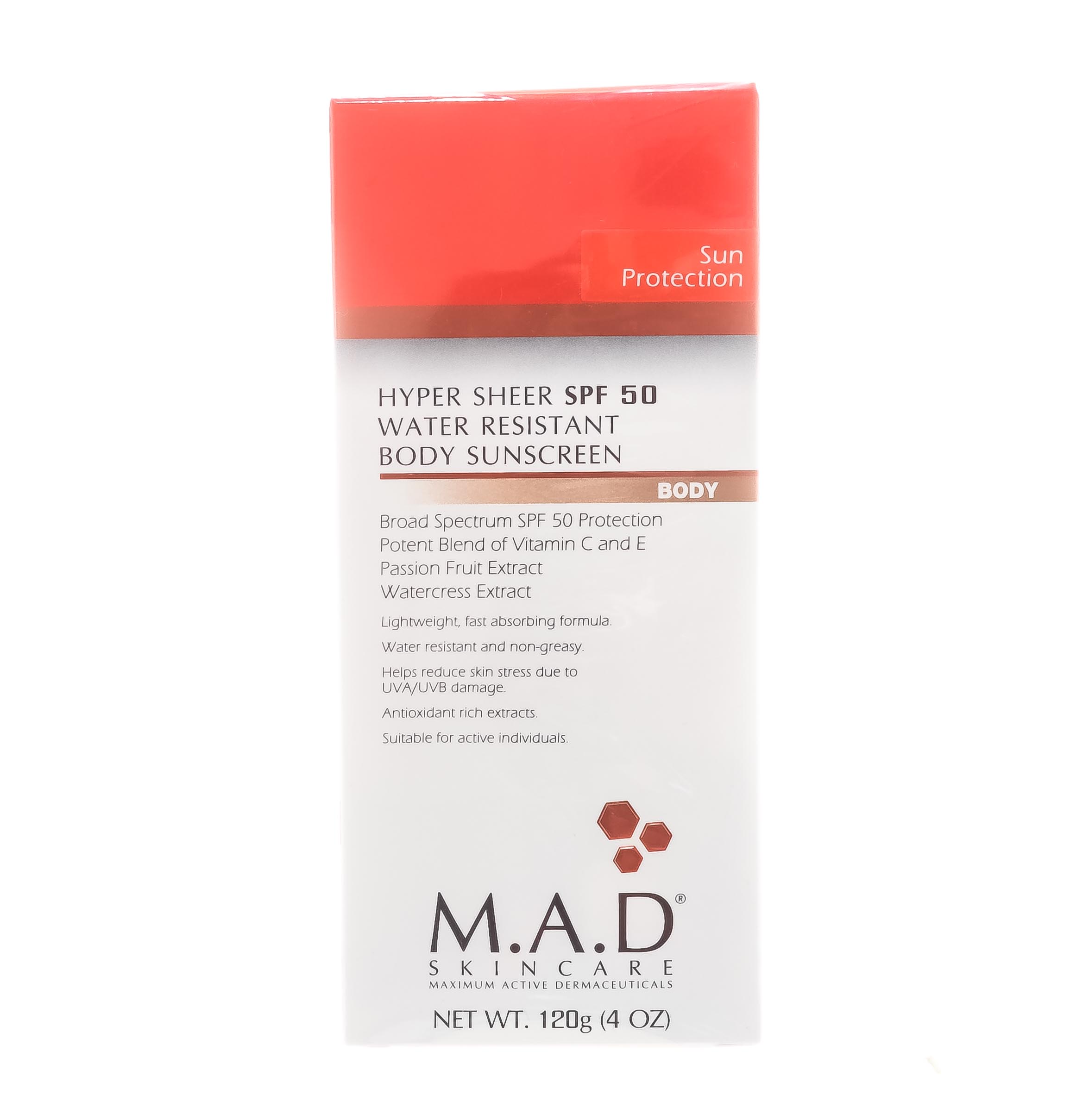 Мад Увлажняющий и матирующий крем-основа под макияж с защитой spf 50, 50 гр (M.A.D., Sun Protection) фото 1