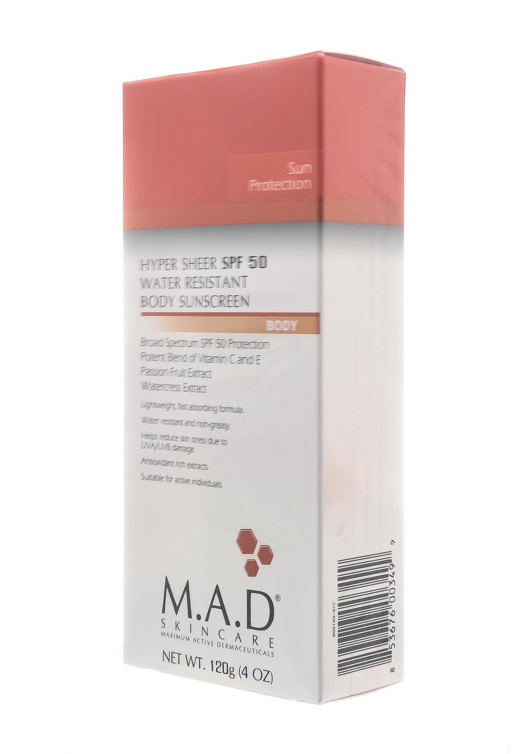 Мад Увлажняющий и матирующий крем-основа под макияж с защитой spf 50, 50 гр (M.A.D., Sun Protection) фото 2