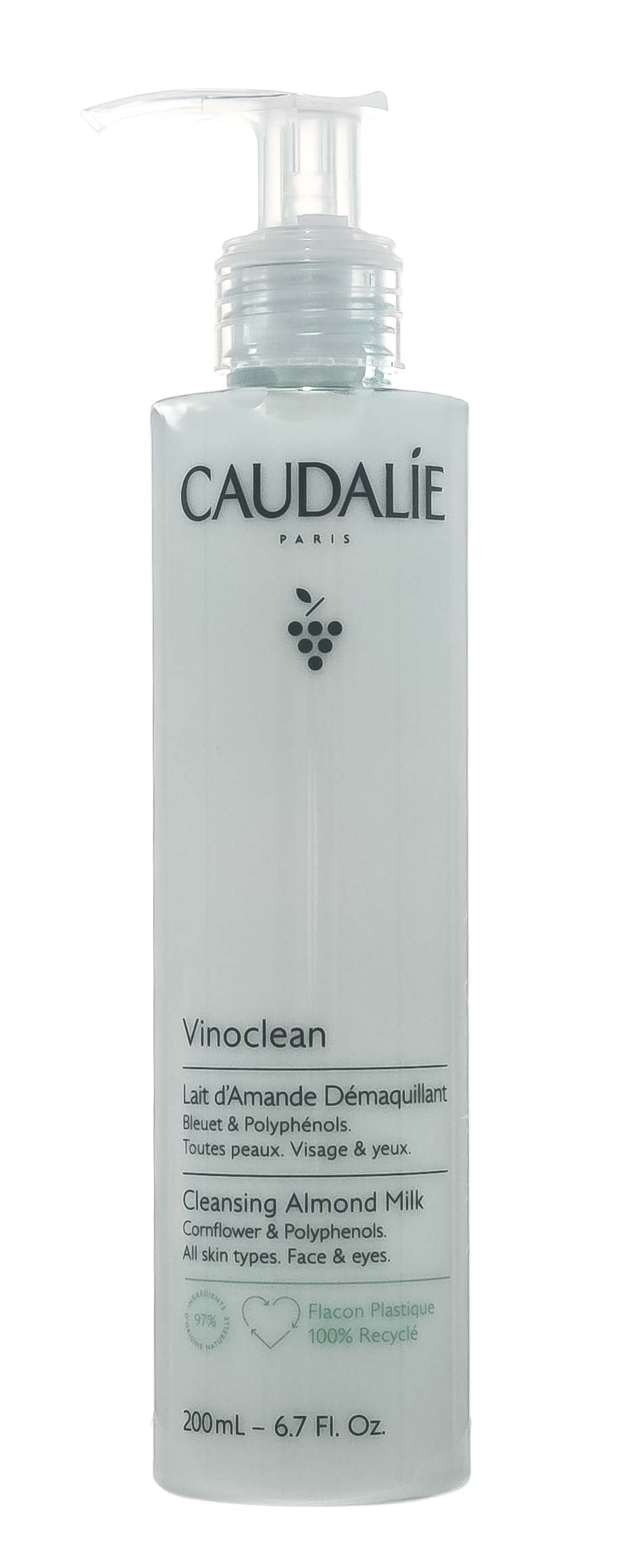 Кодали Миндальное молочко для снятия макияжа Cleansing Almond Milk, 200 мл (Caudalie, Vinoclean) фото 7