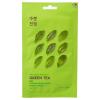 Холика Холика Противовоспалительная тканевая маска "Зеленый чай", 23 мл (Holika Holika, Pure Essence) фото 2