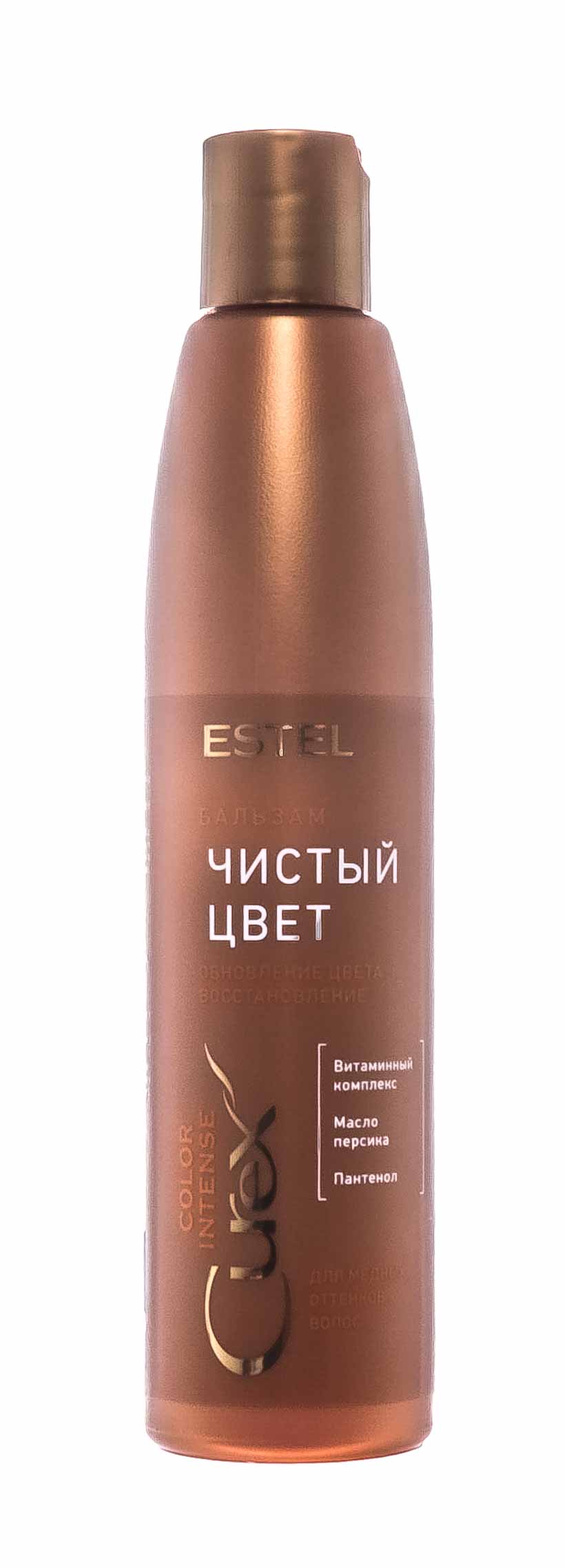 Estel Бальзам для медных оттенков волос Чистый цвет Color Intense, 250 мл (Estel, Curex) бальзам обновление цвета для медных оттенков estel professional curex color intense 250 мл