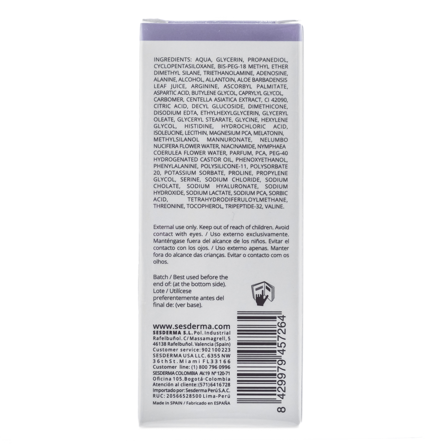 Сесдерма Липосомальная ночная сыворотка, 30 мл (Sesderma, Serenity) Сесдерма Липосомальная ночная сыворотка, 30 мл (Sesderma, Serenity) фото 9