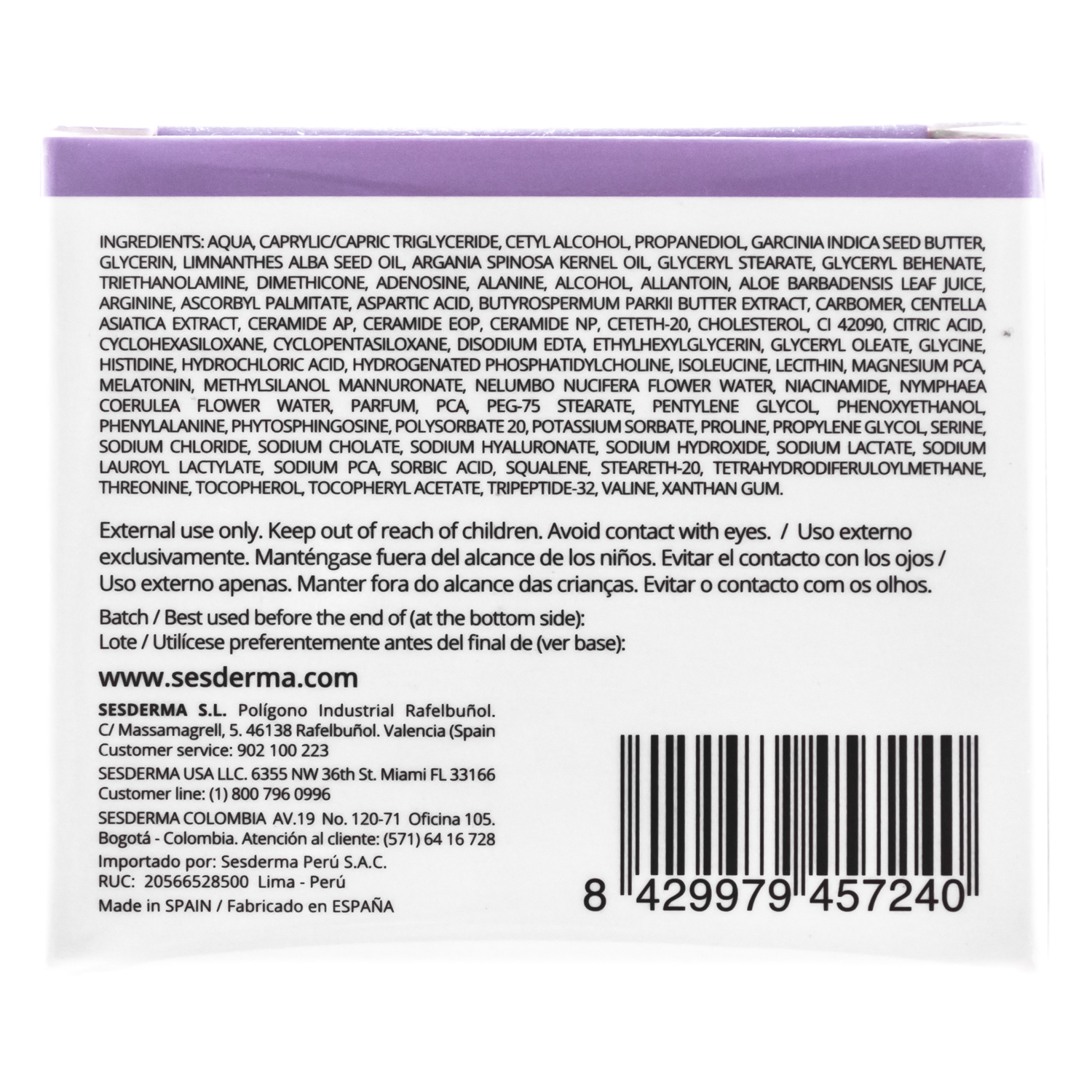 Сесдерма Ночной крем для лица, 50 мл (Sesderma, Serenity) Сесдерма Ночной крем для лица, 50 мл (Sesderma, Serenity) фото 9