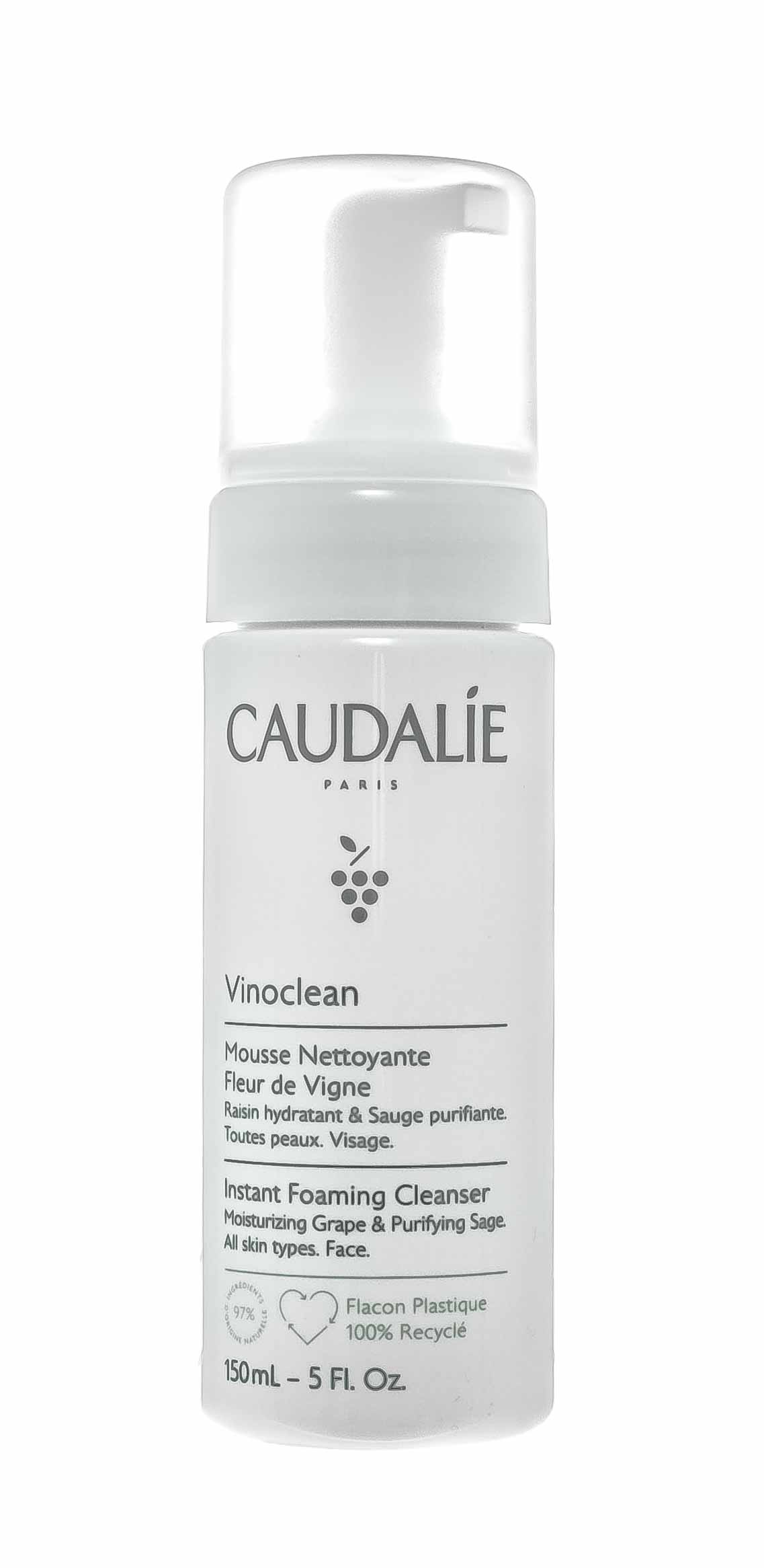 Кодали Очищающий мусс Instant Foaming Cleanser, 150 мл (Caudalie, Vinoclean) фото 1