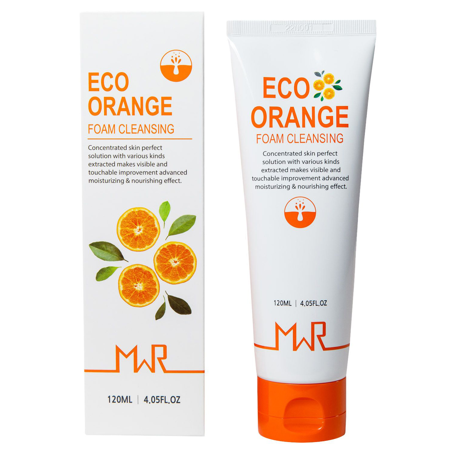 Ю.А Очищающая пенка MWR Eco Orange Foam Clensing, 120 мл (Yu.R, ) Ю.А Очищающая пенка MWR Eco Orange Foam Clensing, 120 мл (Yu.R, ) фото 1