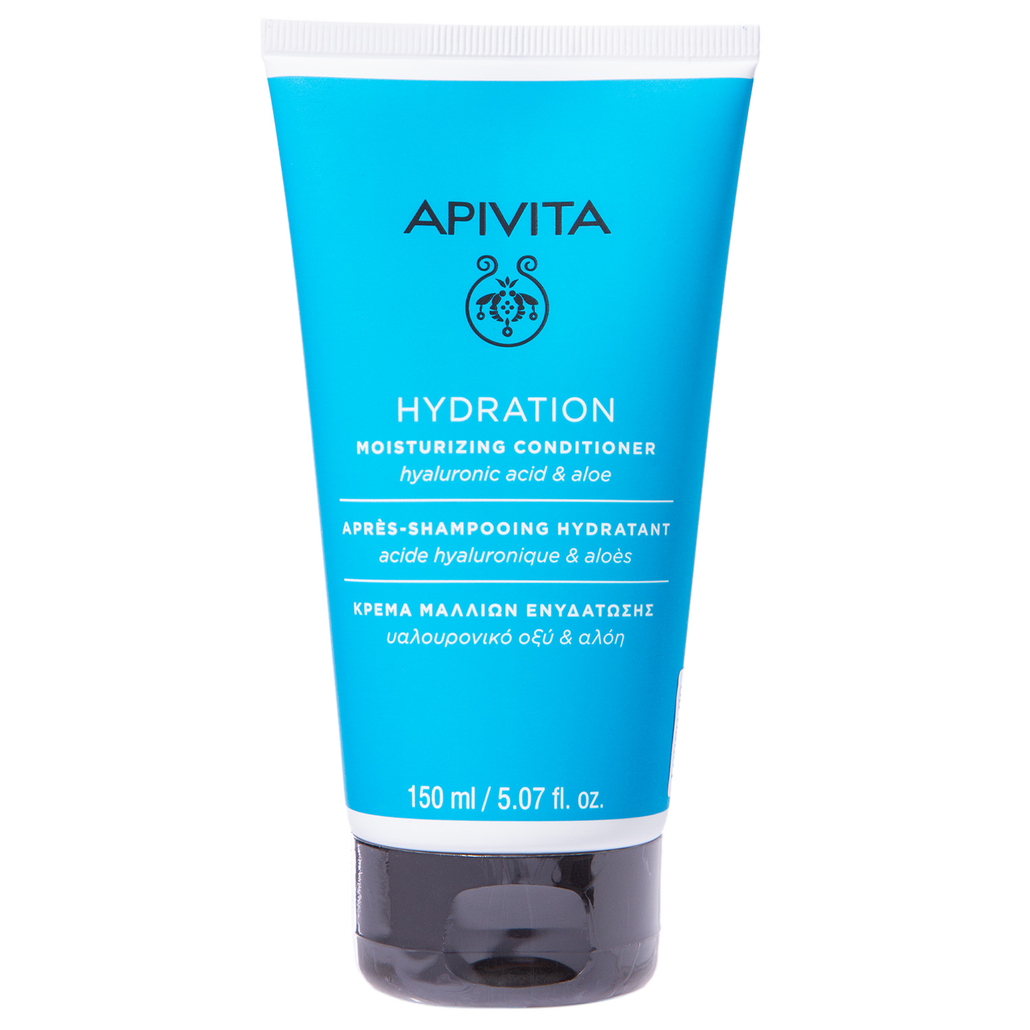 Апивита Кондиционер увлажняющий с гиалуроновой кислотой и алоэ, 150 мл (Apivita, Hair) фото 1