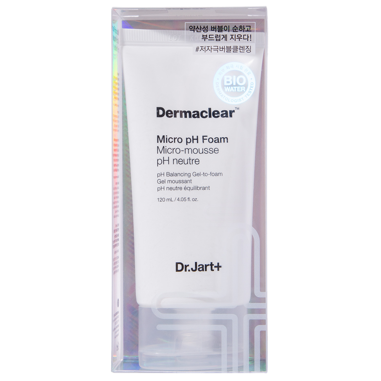 Доктор Джарт Гель-пенка для умывания глубокого очищения Ph 5.5 Micro pH Foam, 120 мл (Dr. Jart+, Dermaclear) фото 2