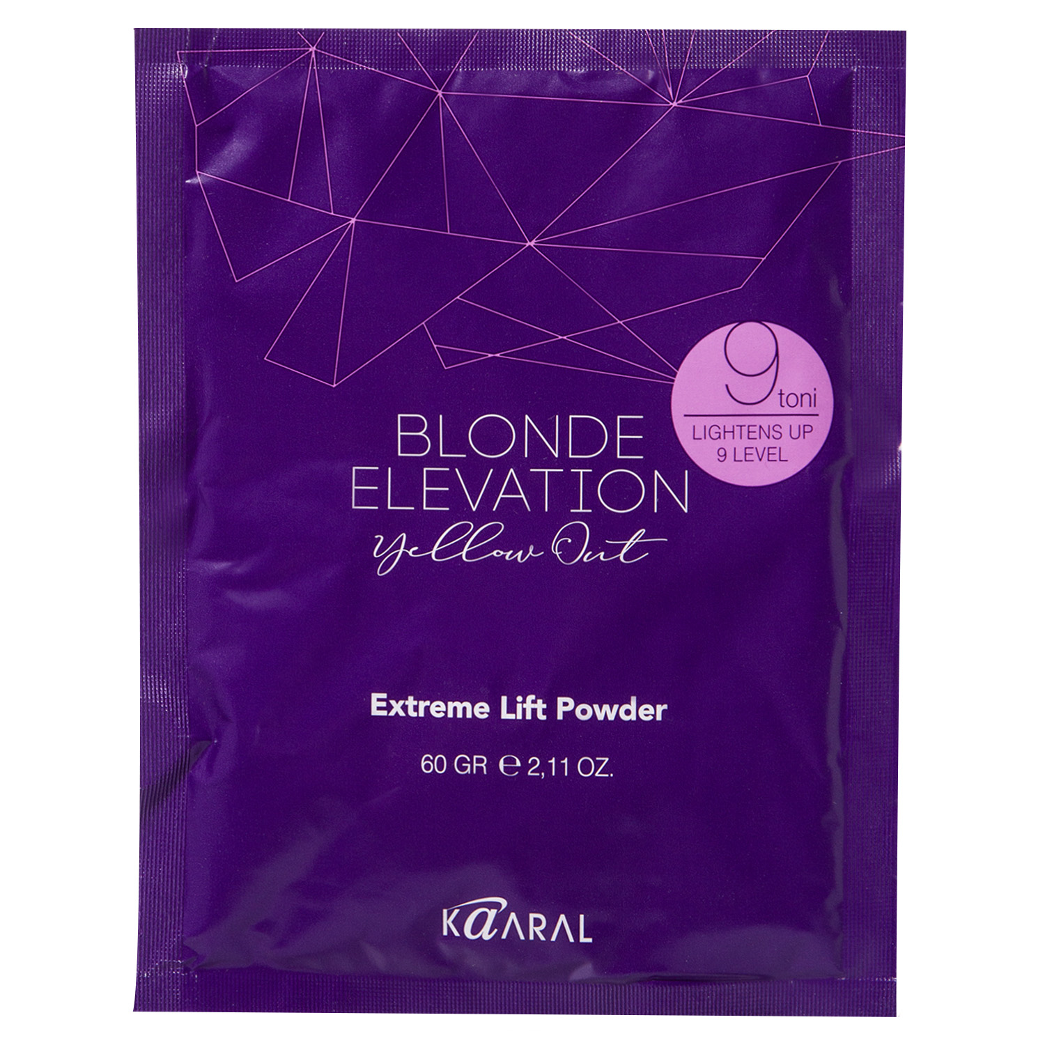 цена Kaaral Обесцвечивающий порошок Extreme Lift Powder, 60 г (Kaaral, Blonde Elevation)