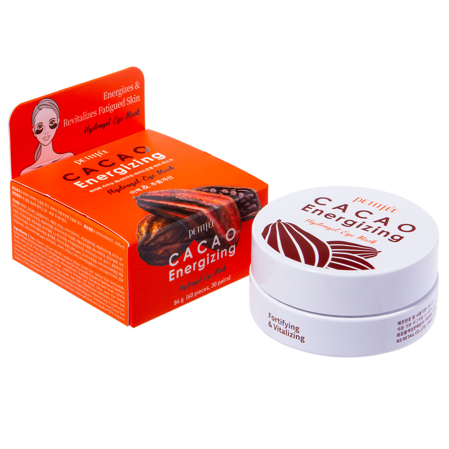 Петитфи Разглаживающие гидрогелевые патчи для области вокруг глаз с экстрактом какао, 60 шт (Petitfee, Eye Patch) Петитфи Разглаживающие гидрогелевые патчи для области вокруг глаз с экстрактом какао, 60 шт (Petitfee, Eye Patch) фото 1