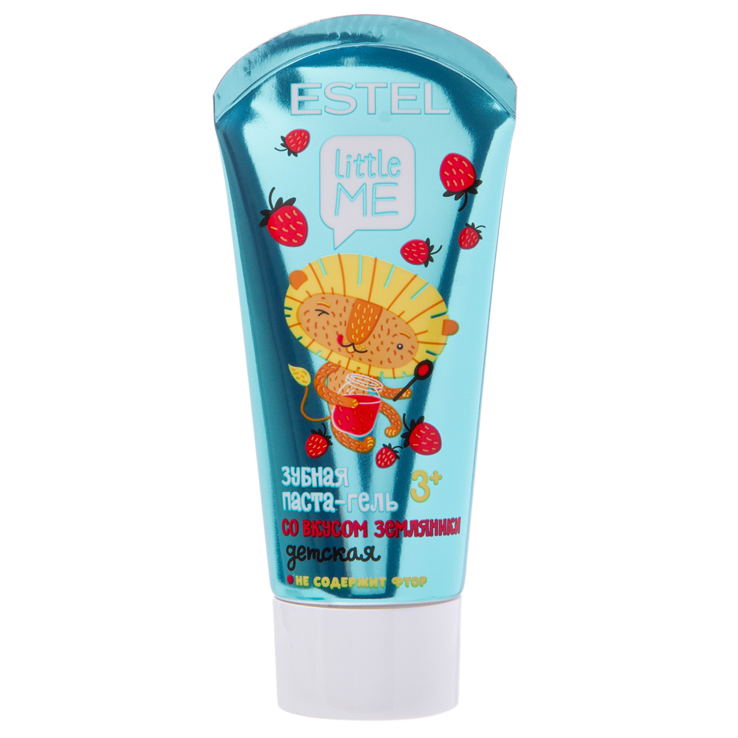 Эстель Детская зубная паста-гель со вкусом земляники, 60 мл (Estel, Little me) фото 1