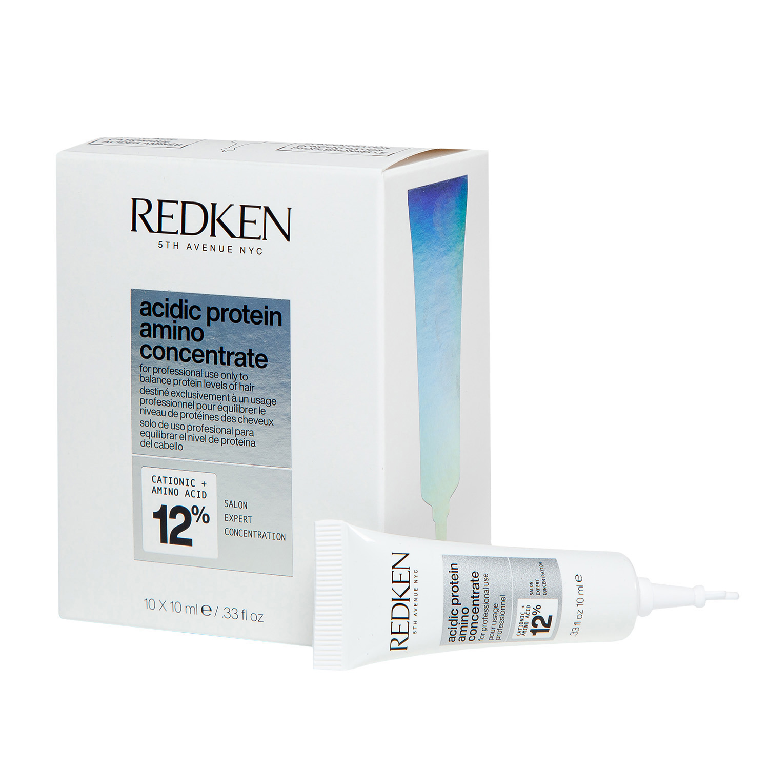Редкен Протеиновый концентрат для полной и мгновенной трансформации волос Acidic bonding Amino Protein, 10 х 10 мл (Redken, Уход за волосами) фото 3