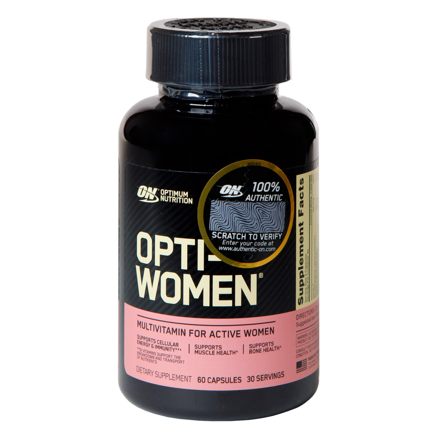 Оптимум Нутришен Мультивитаминный комплекс для женщин Opti Women, 60 капсул (Optimum Nutrition, ) фото 6
